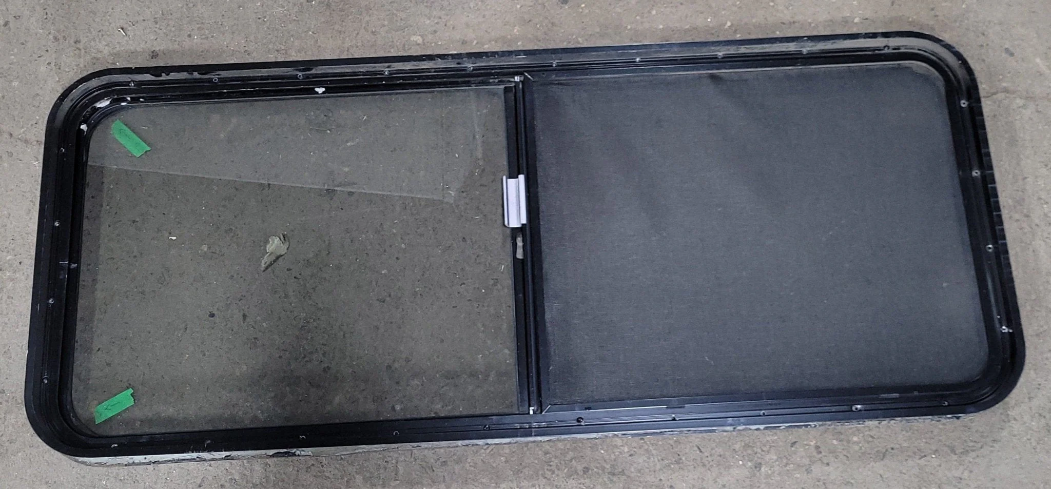 Used Black Radius Opening Window : 22" X 54 1/2" X 2" D - Image 6