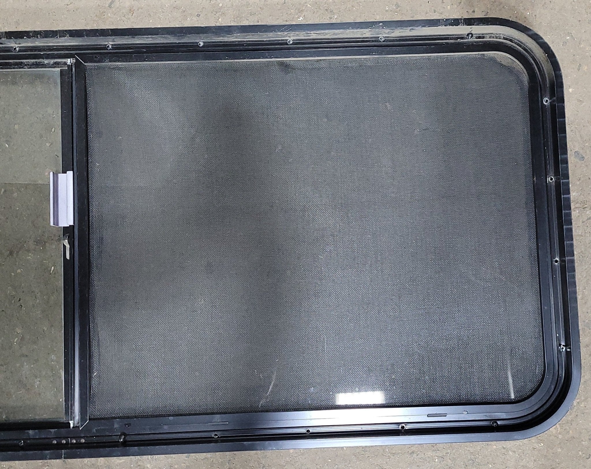 Used Black Radius Opening Window : 22" X 54 1/2" X 2" D - Image 8
