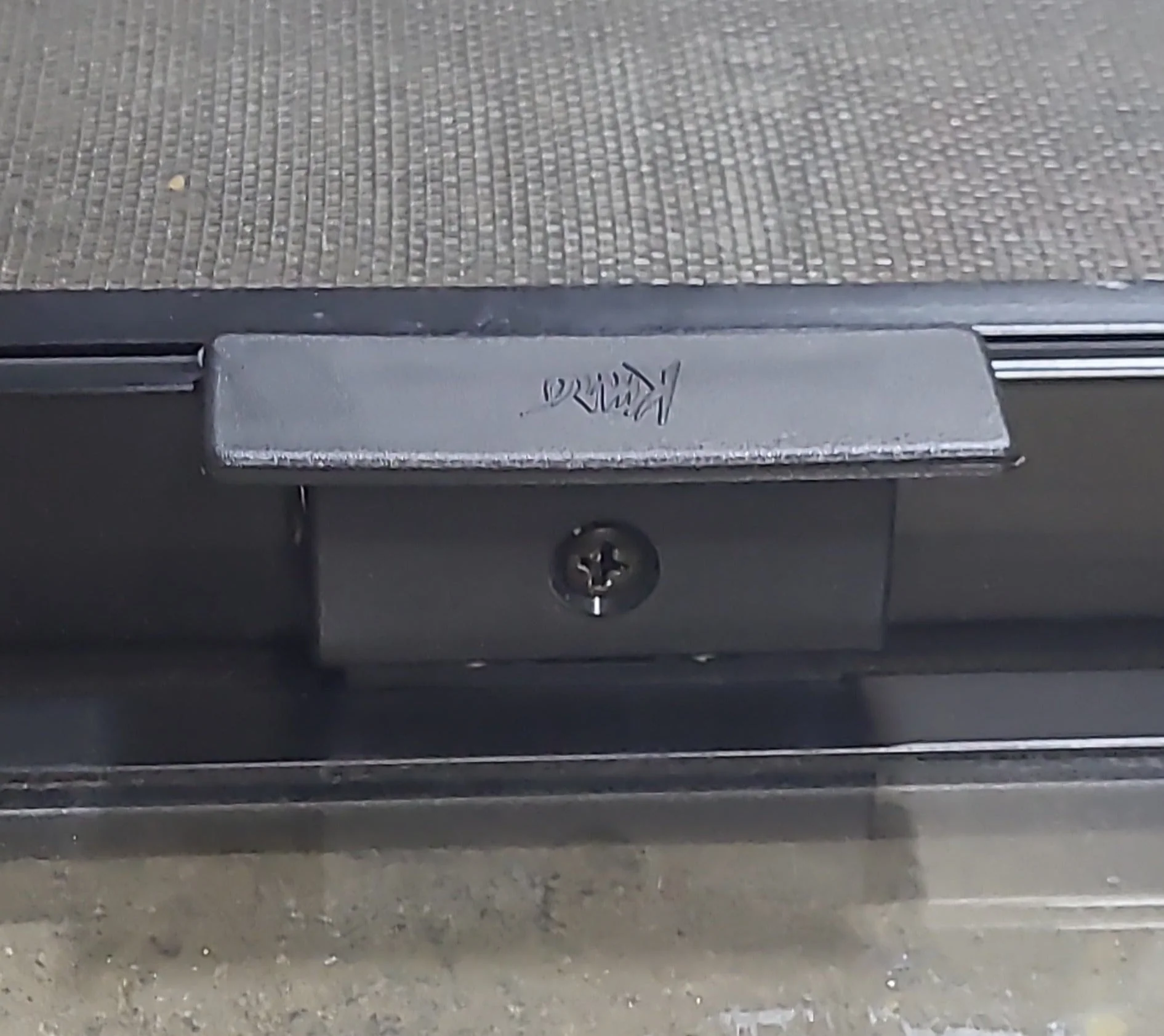 Used Black Radius Opening Window : 23 1/2" W x 14 1/2" H x 1 1/8" D - Image 7