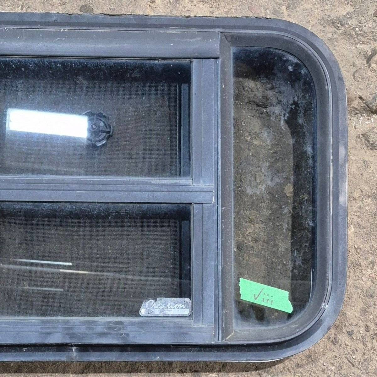Used Black Radius Opening Window - 23 1/8" X 14 1/2" X 1 7/8" - Image 3