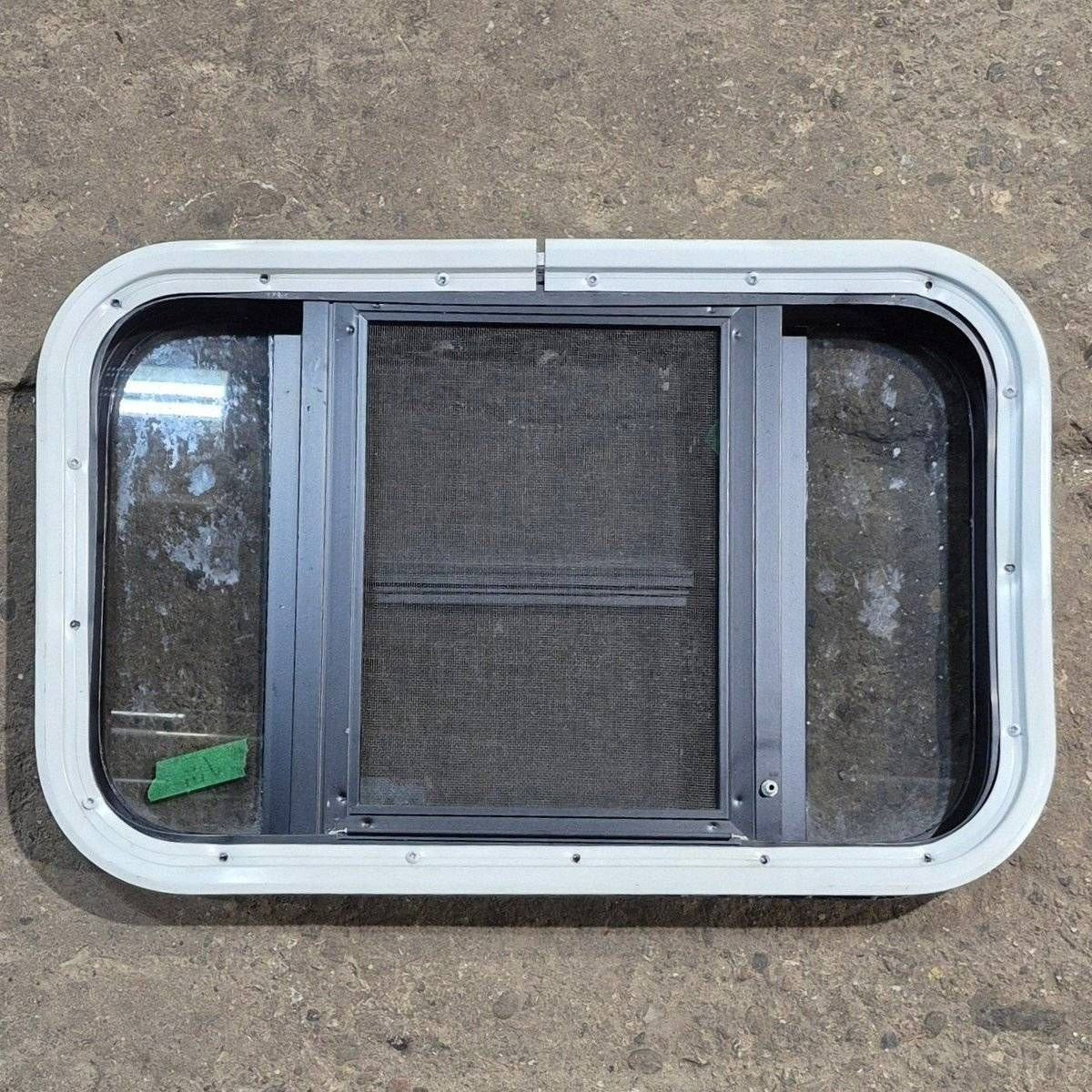 Used Black Radius Opening Window - 23 1/8" X 14 1/2" X 1 7/8" - Image 4