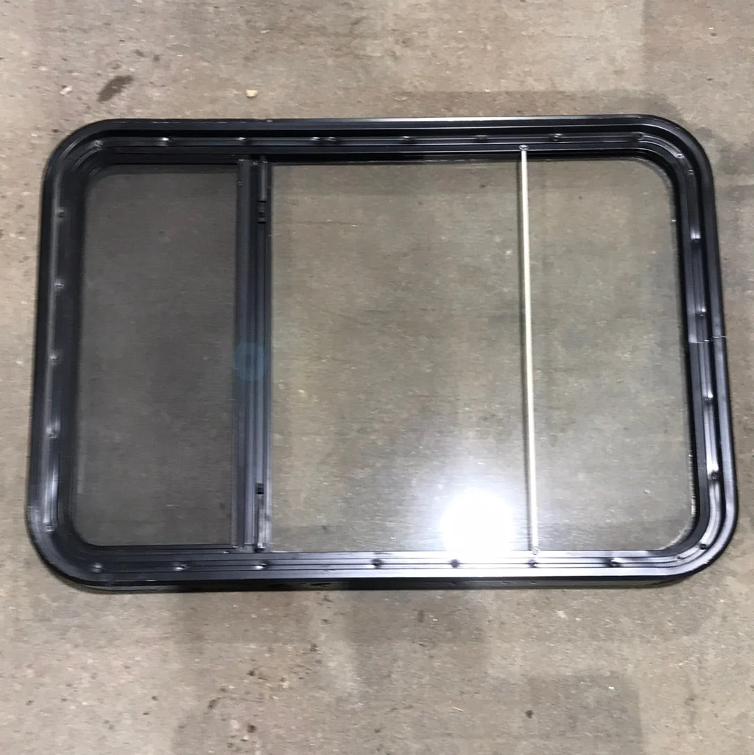 USED Black Radius Opening Window : 23" W x 33 3/4" H x 2" D - Image 2