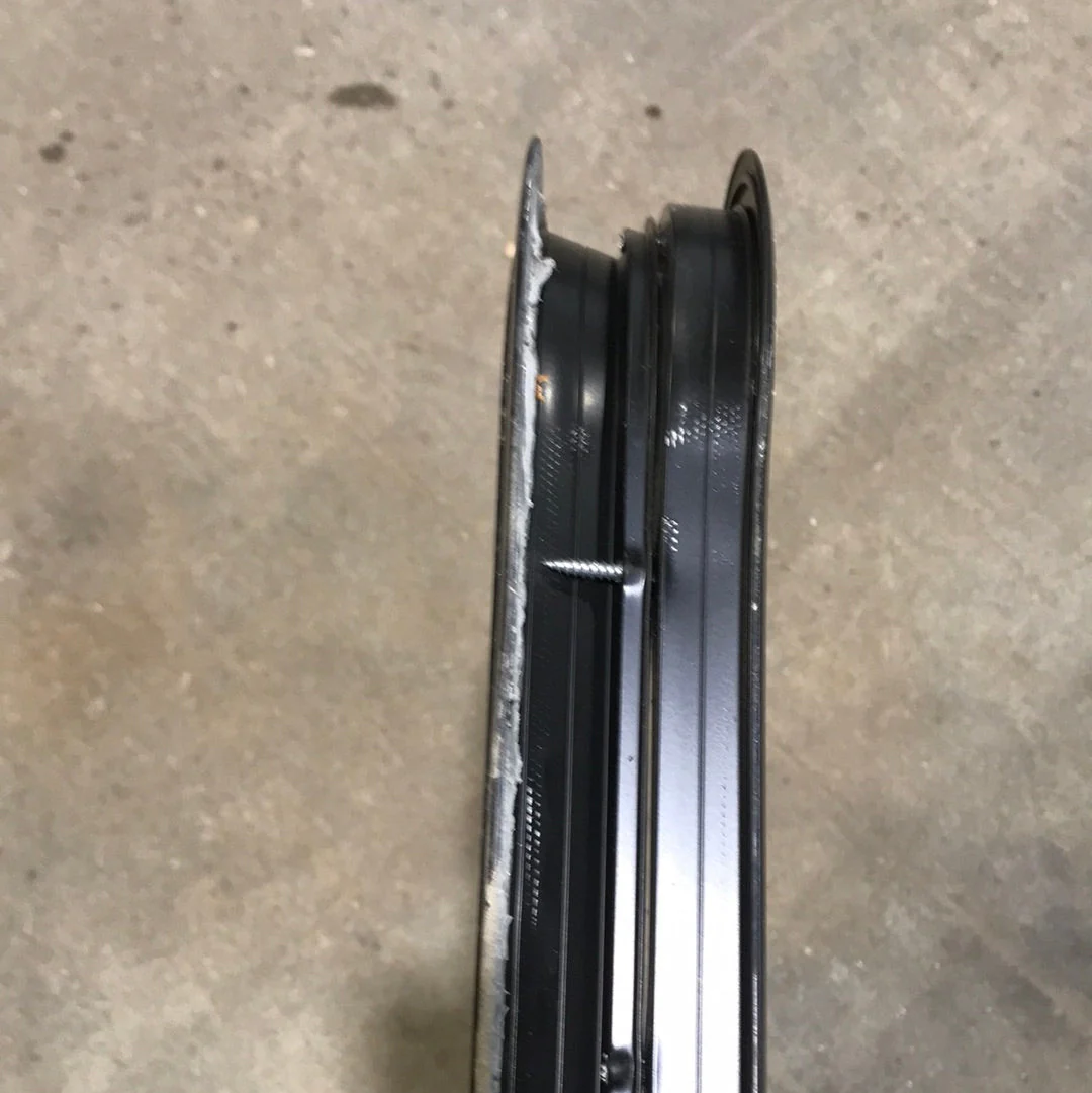 USED Black Radius Opening Window : 23" W x 33 3/4" H x 2" D - Image 3