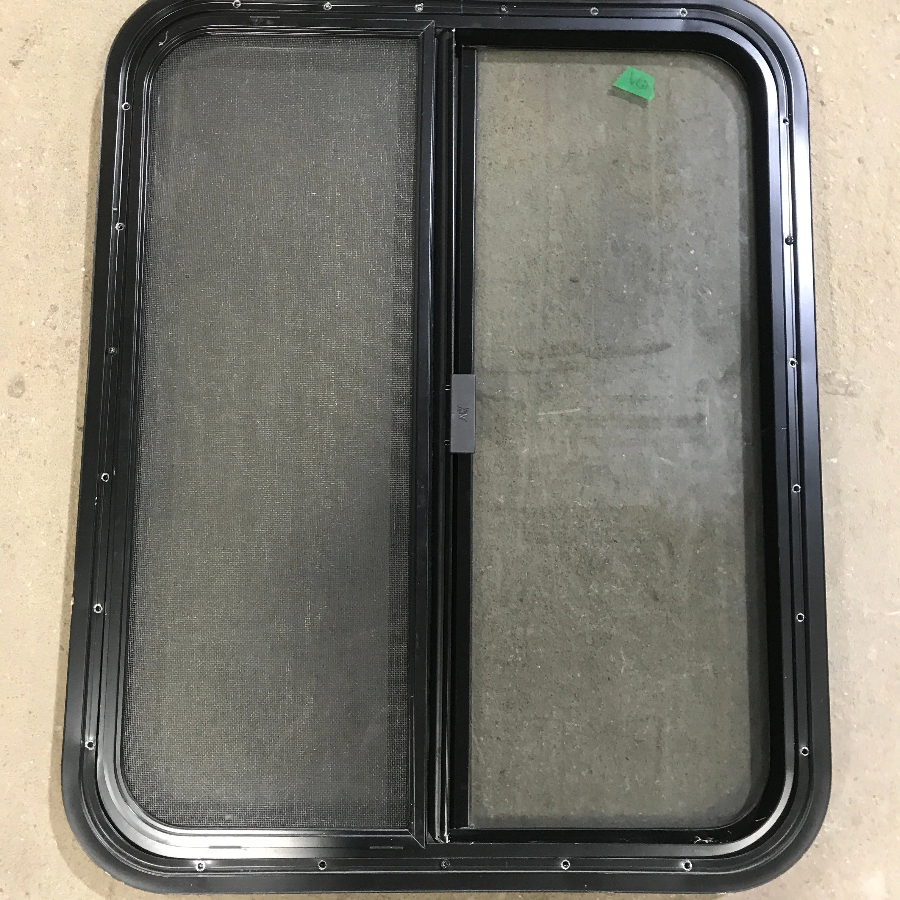 Used Black Radius Opening Window : 23 1/2" X 29 3/4" X 1 1/4" - Image 6