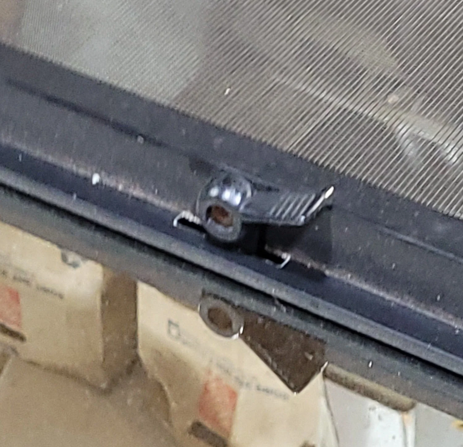 Used Black Radius Opening Window : 25 1/2" W X 53 1/4" H X 1 7/8" D - Image 7