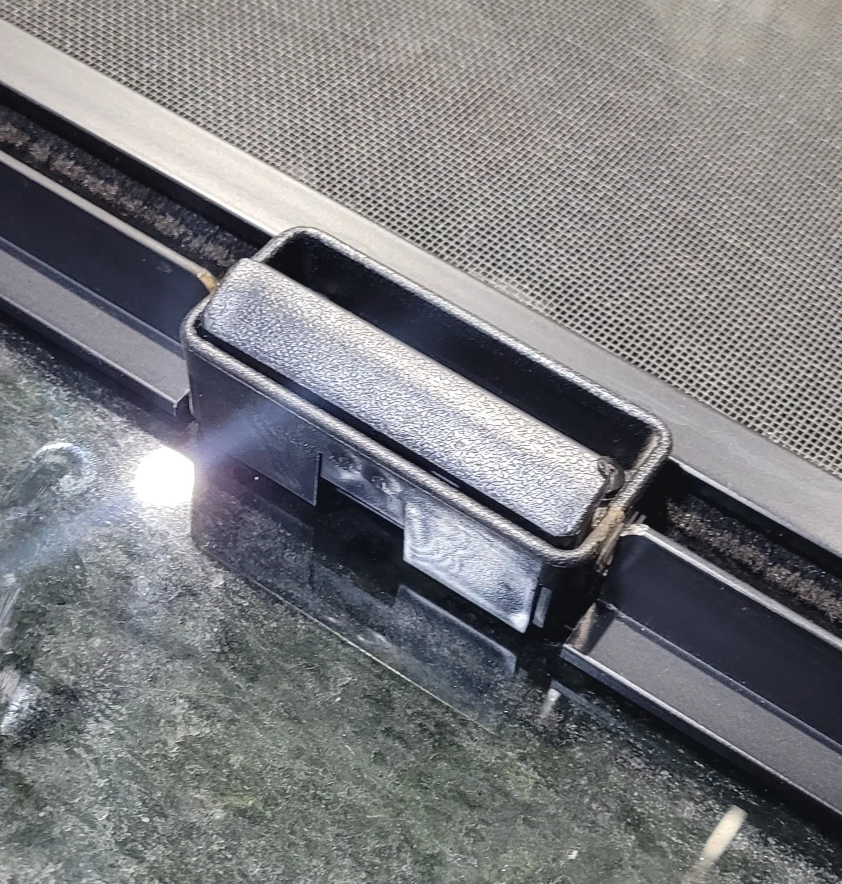 Used Black Radius Opening Window : 25 3/4" W x 29 1/4" H x 1 3/4" - Image 7
