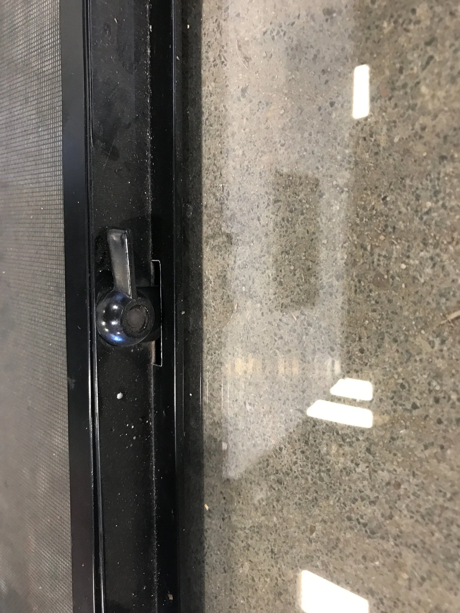 Used Black Radius Opening Window : 27 3/4" W x 18" H x 1 3/4" - Image 8