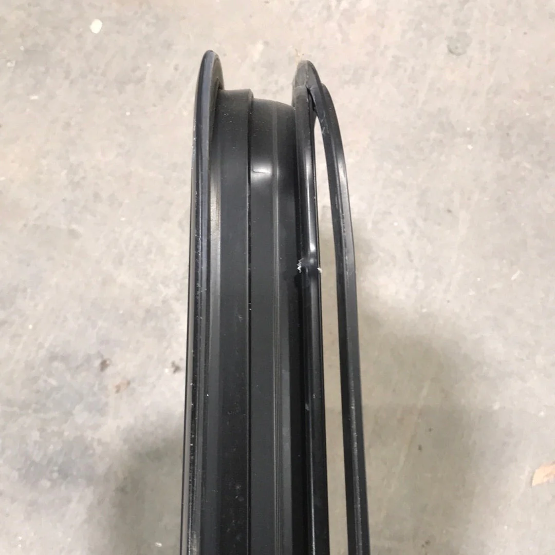 Used Black Radius Opening Window : 29 1/2" W x 15" H x 2" D - Image 3