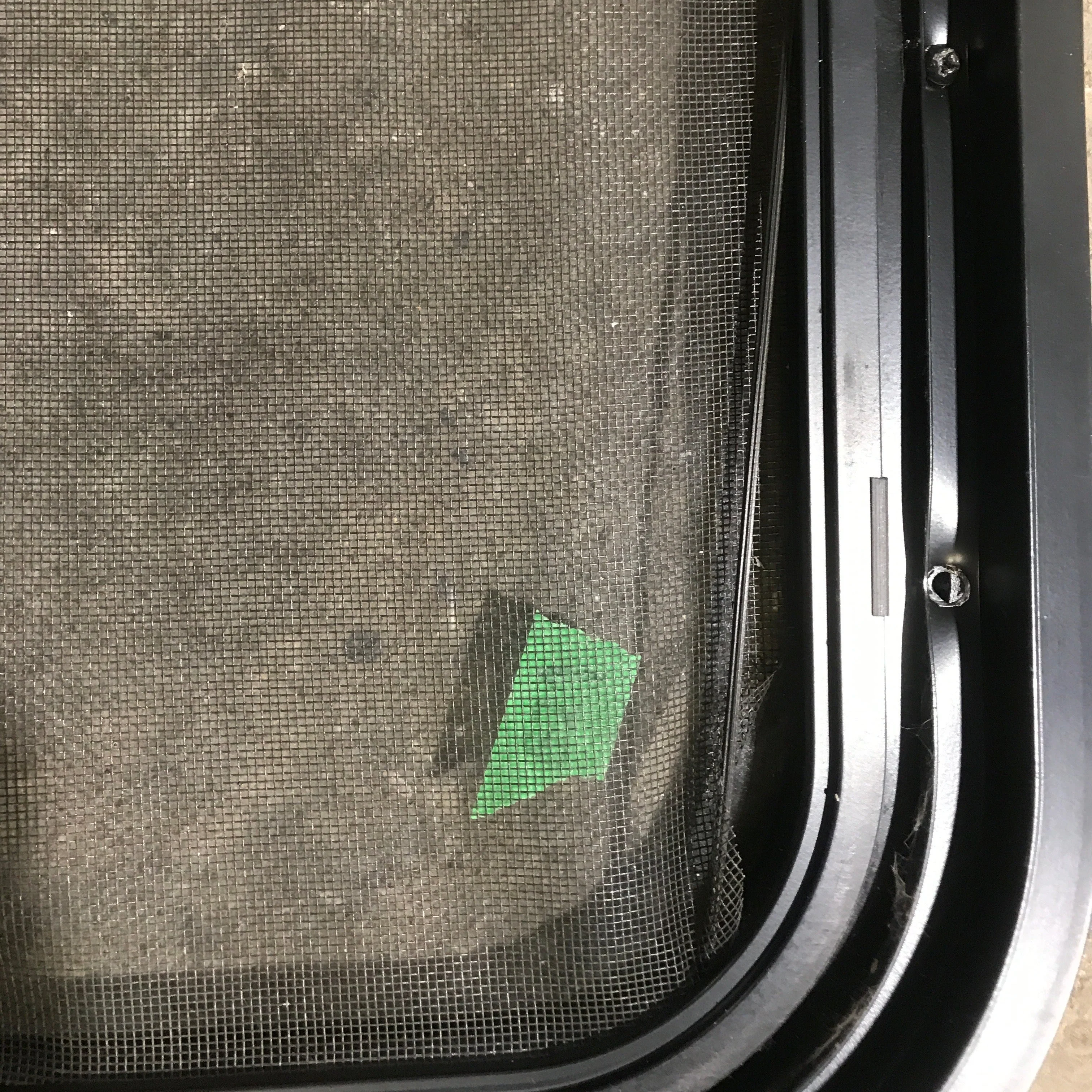 Used Black Radius Opening Window : 29.5" X 21.5" X 2" - Image 8