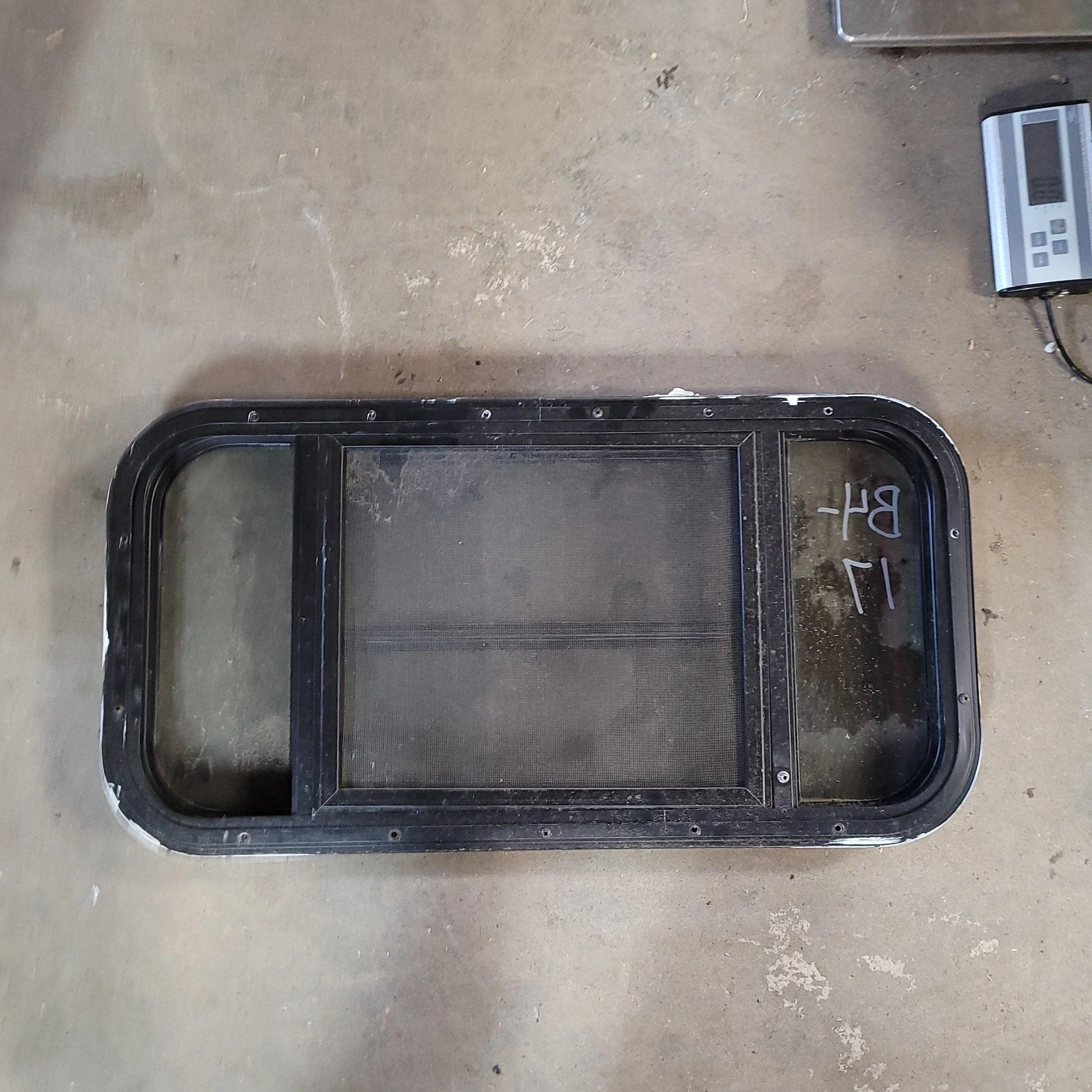 Used Black Radius Opening Window : 29 X 14 1/2 X 2" D - Image 2