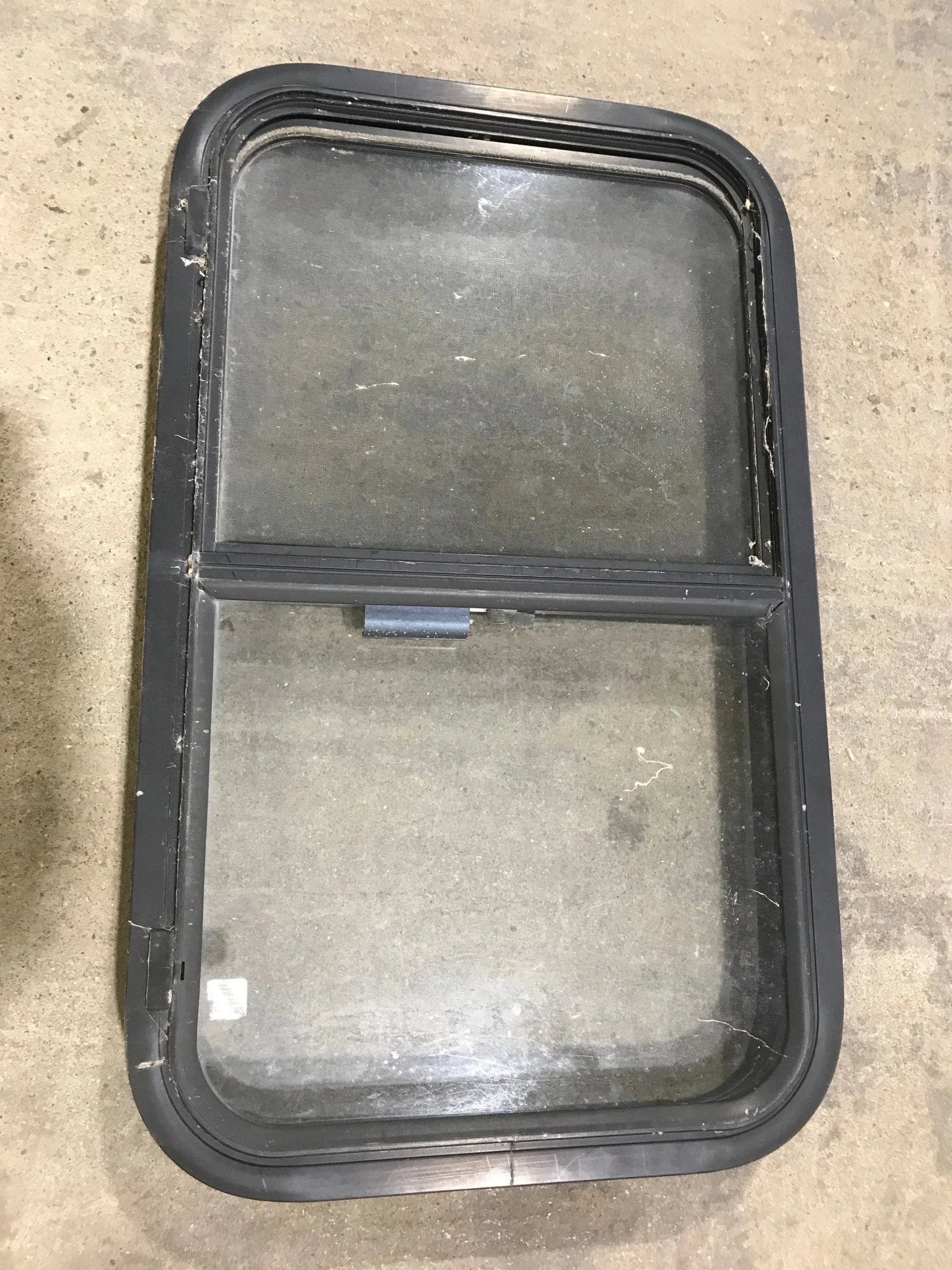 Used Black Radius Opening Window : 30 3/4" W X 18 1/2" H X 2" D - Image 3