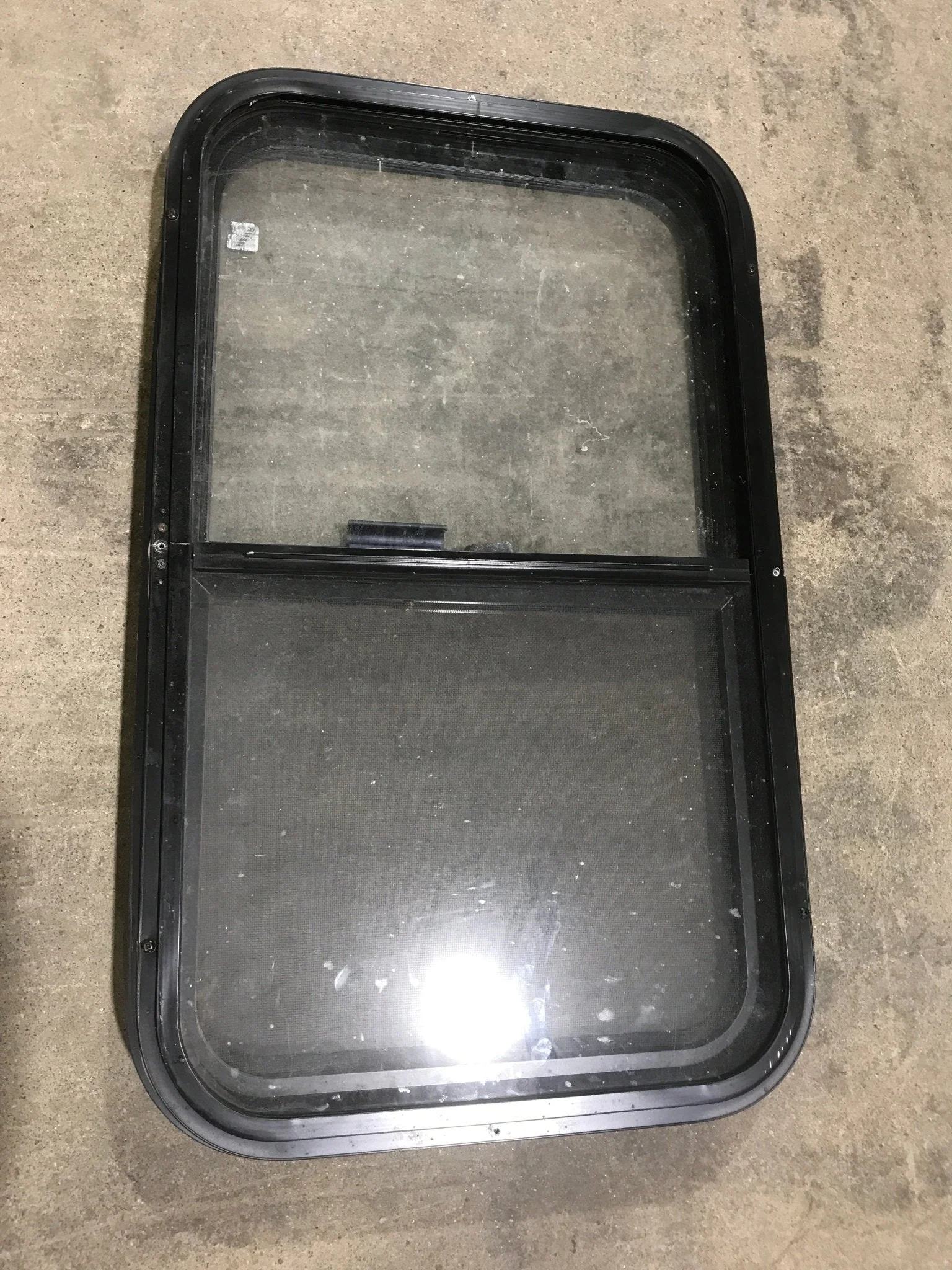 Used Black Radius Opening Window : 30 3/4" W X 18 1/2" H X 2" D - Image 7