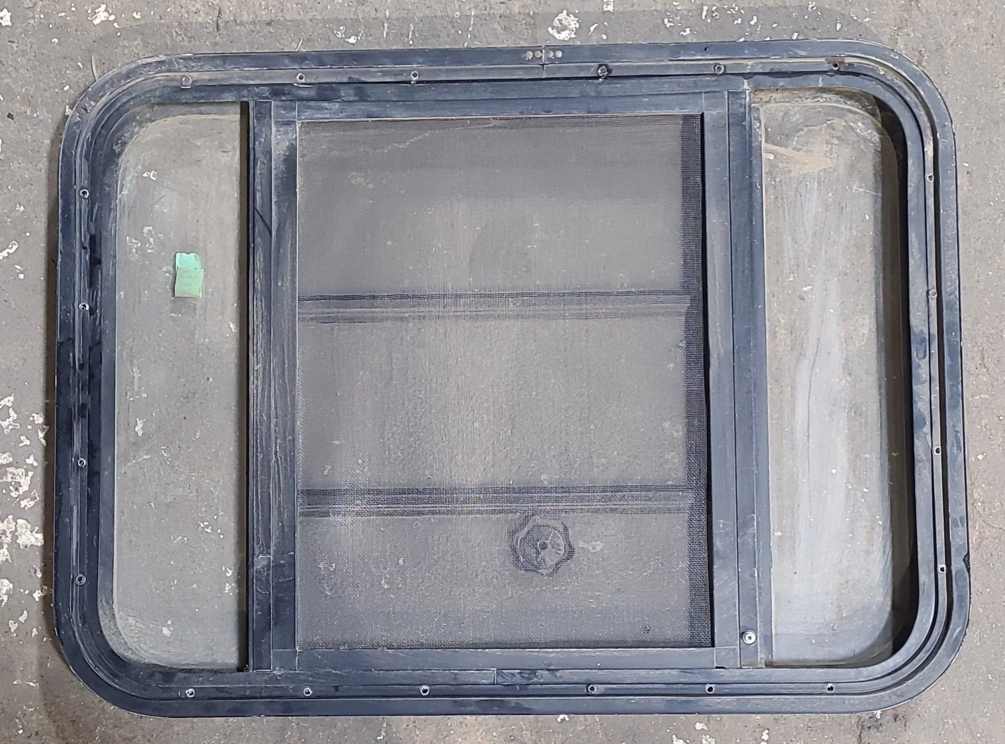 Used Black Radius Opening Window : 29 3/8" x 21 1/2 x 2" D - Image 4
