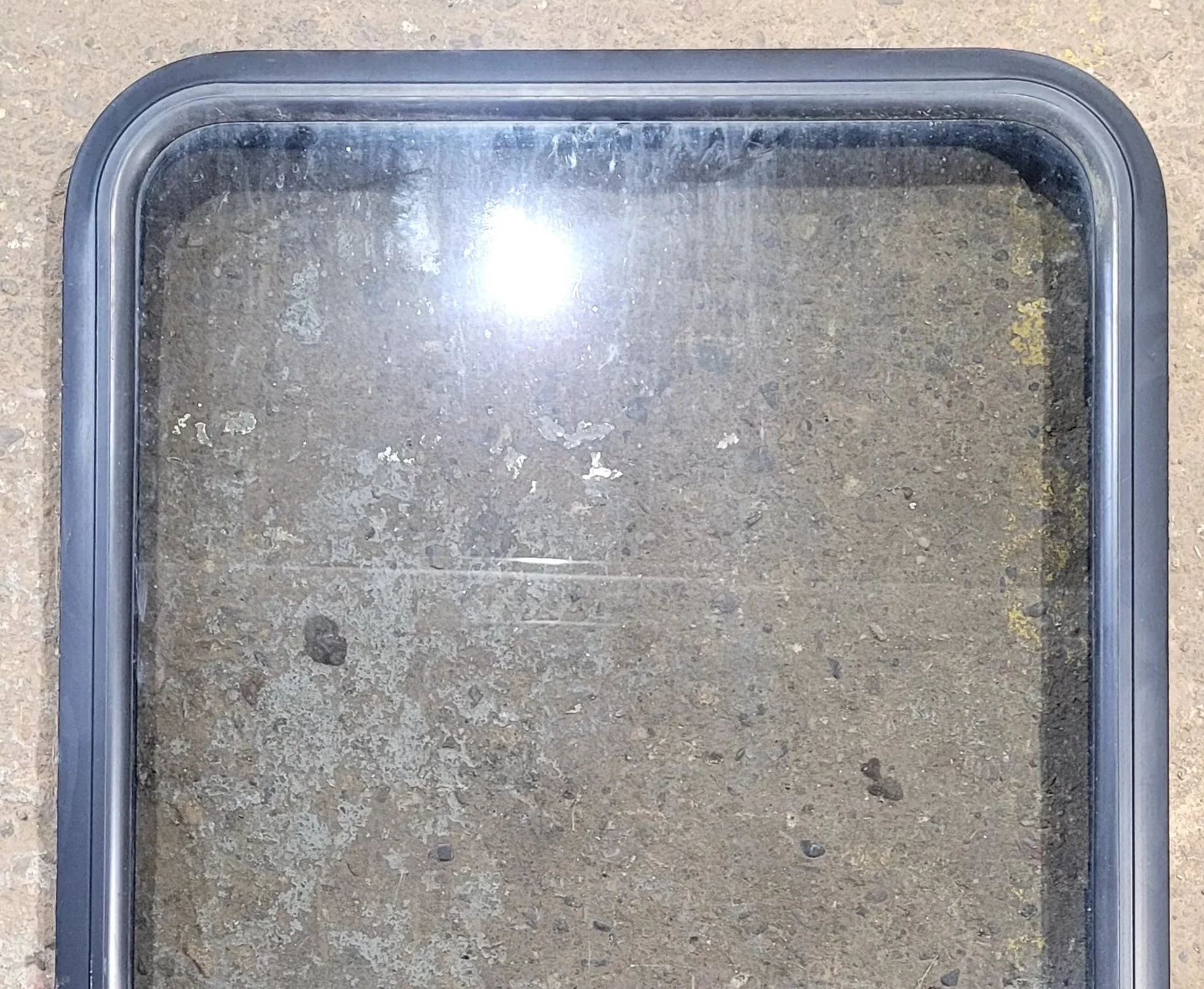 Used Black Radius Opening Window : 34 1/2" W x 23 1/2" H x 1 7/8" D - Image 3
