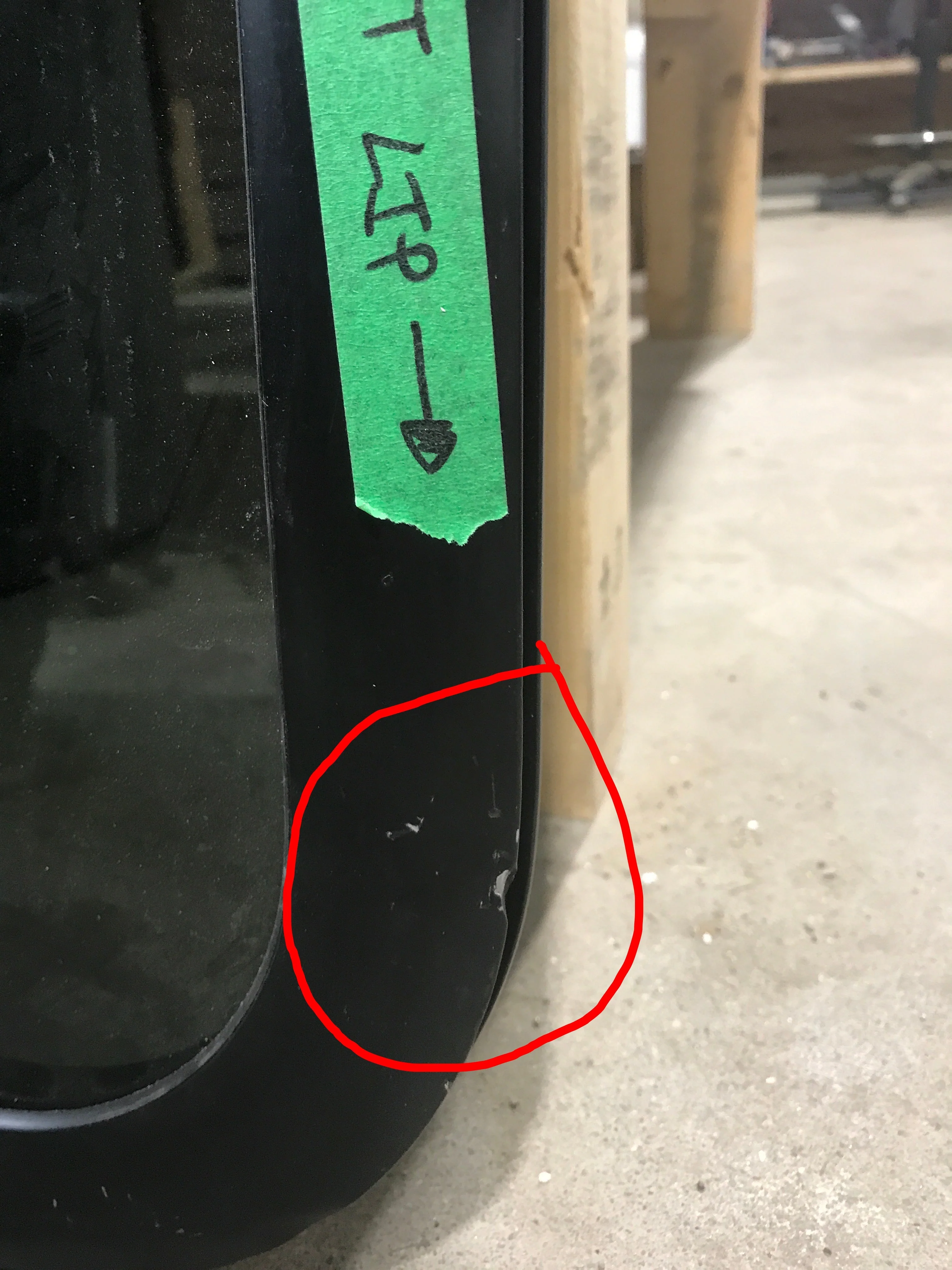 Used Black Radius Opening Window : 35 3/4" W x 36" H x 3/4" - Image 5