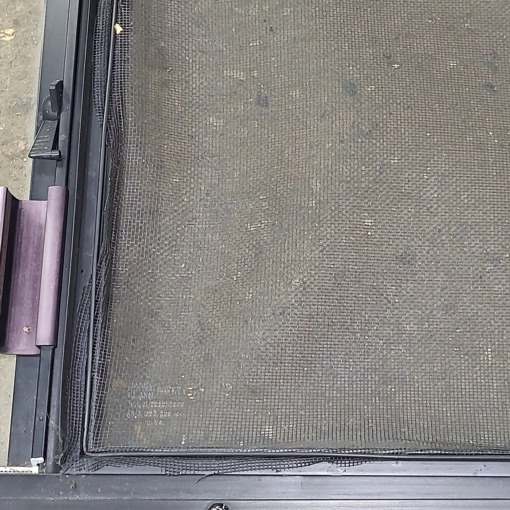 Used Black Radius Opening Window : 36 1/2" W x 14 3/4" H x 1 3/4" D - Image 7