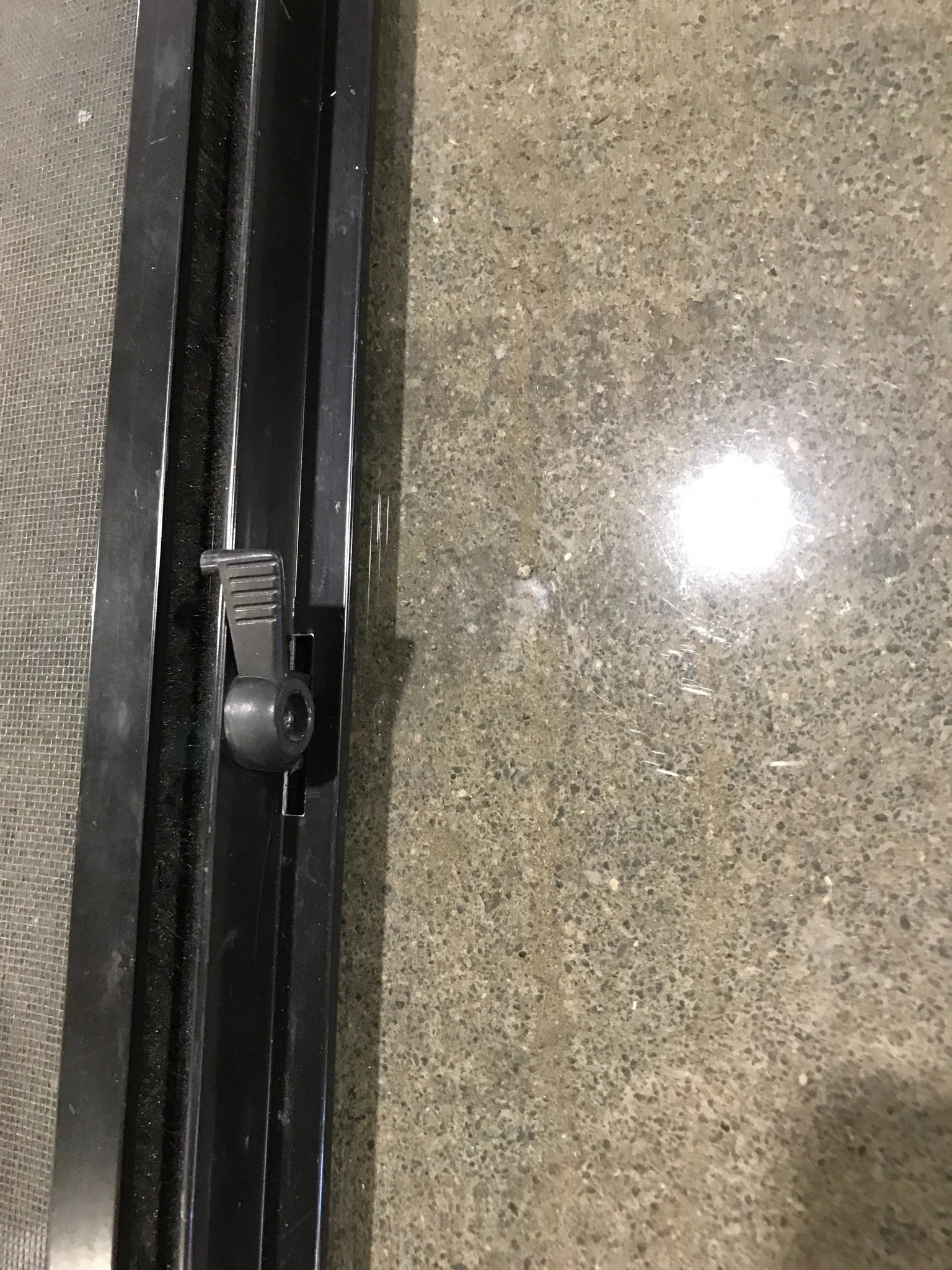 Used Black Radius Opening Window : 36 1/2" W x 22" H x 1 7/8" - Image 6