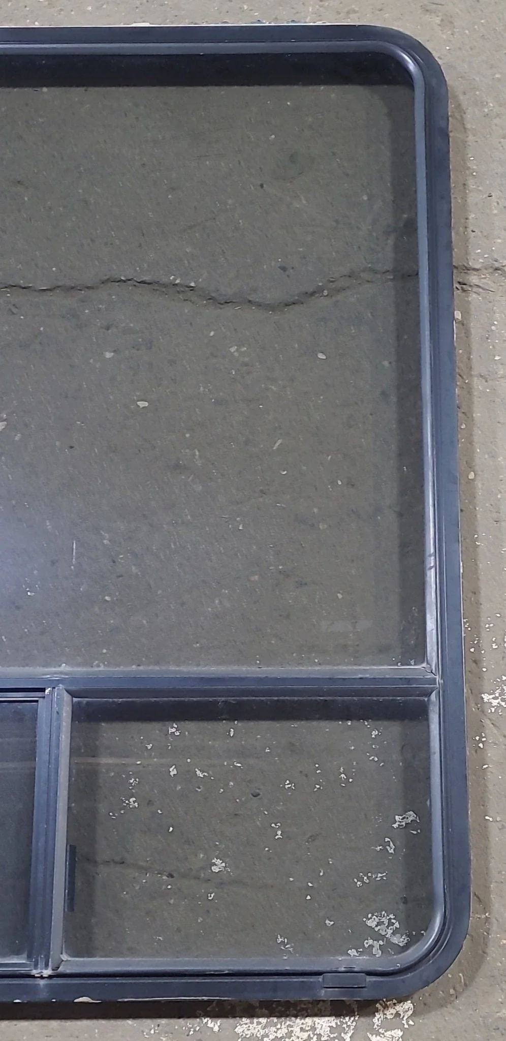 Used Black Radius Opening Window : 36 1/4" W x 48" H x 1 7/8" D - Image 3
