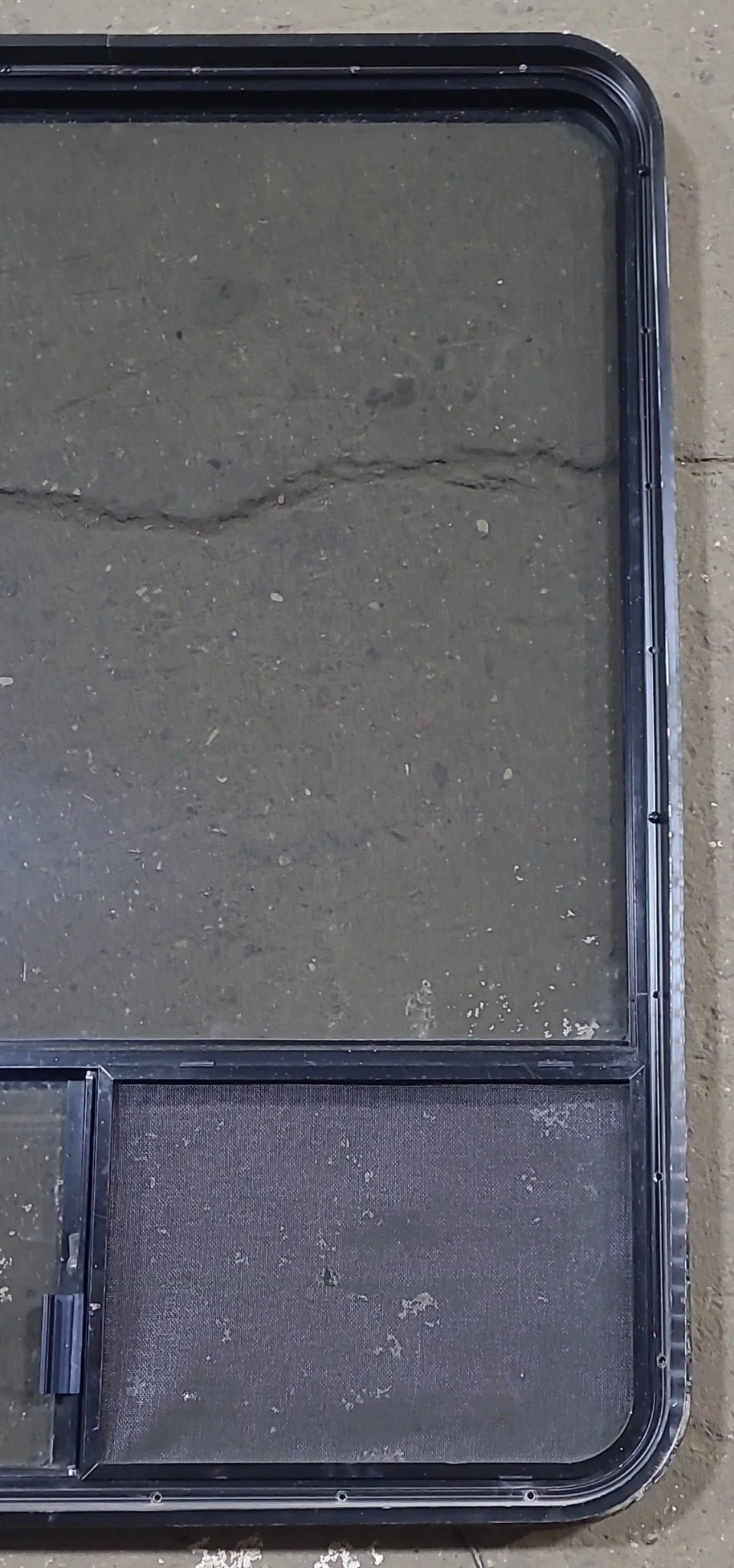 Used Black Radius Opening Window : 36 1/4" W x 48" H x 1 7/8" D - Image 5