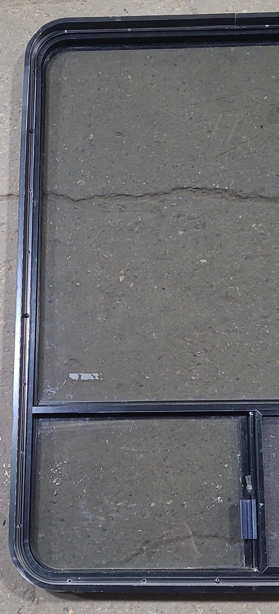 Used Black Radius Opening Window : 36 1/4" W x 48" H x 1 7/8" D - Image 6