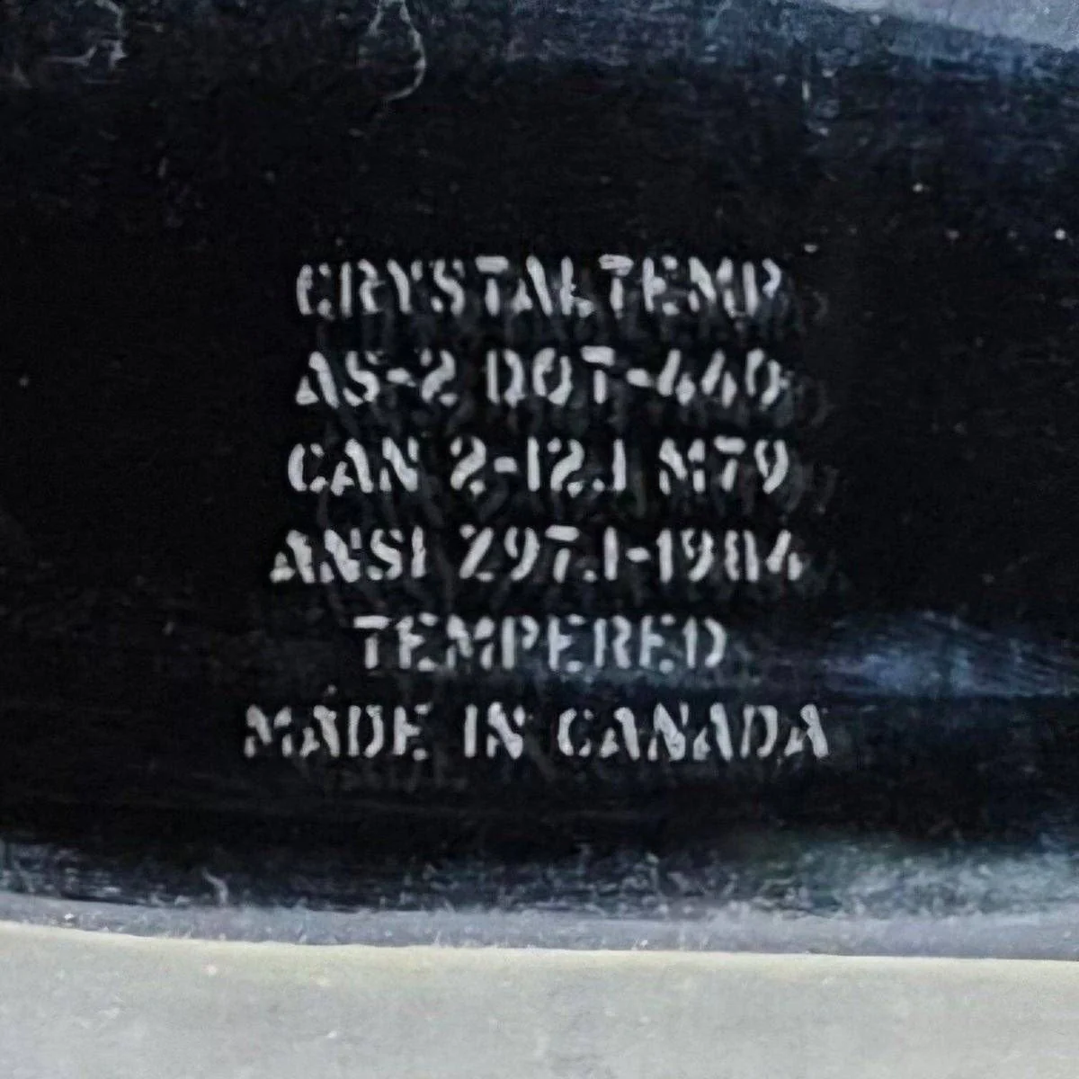 Used Black Radius Opening Window - 36 1/8" X 17 1/2" X 1 7/8" - Image 4