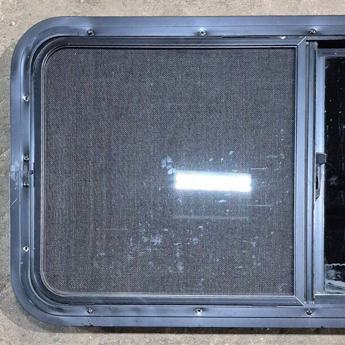 Used Black Radius Opening Window - 36 1/8" X 17 1/2" X 1 7/8" - Image 6