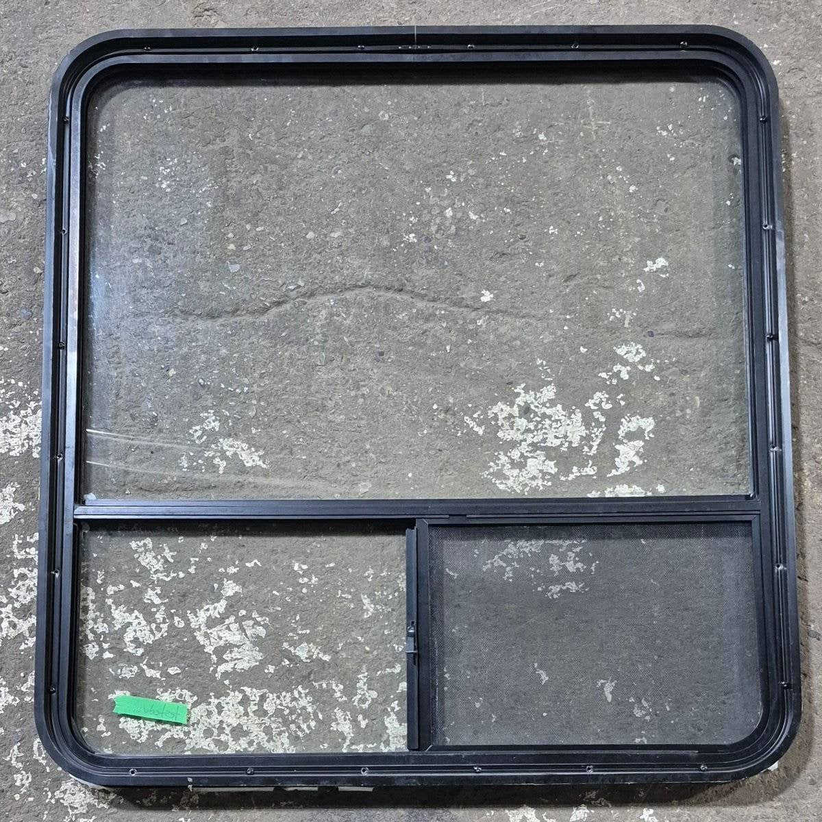 Used Black Radius Opening Window - 36.25 X 37.75 X 1.75 - Image 4