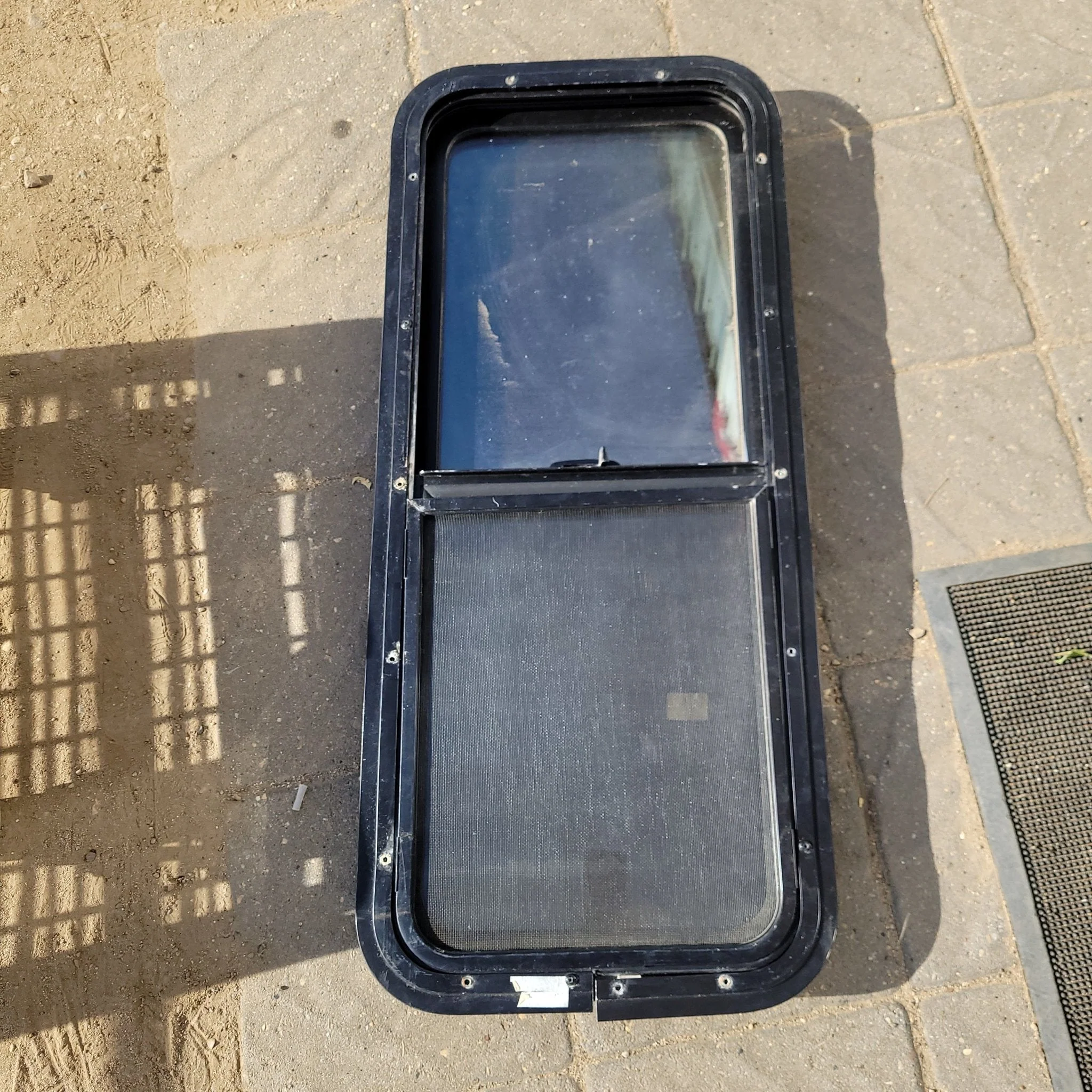 Used Black Radius Opening Window : 36 X 14 1/2 X 2" D - Image 2