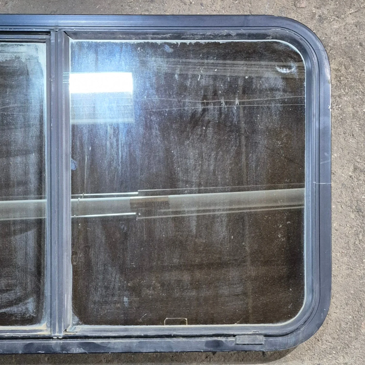 Used Black Radius Opening Window - 36.25 X 21.75 X 2 - Image 3