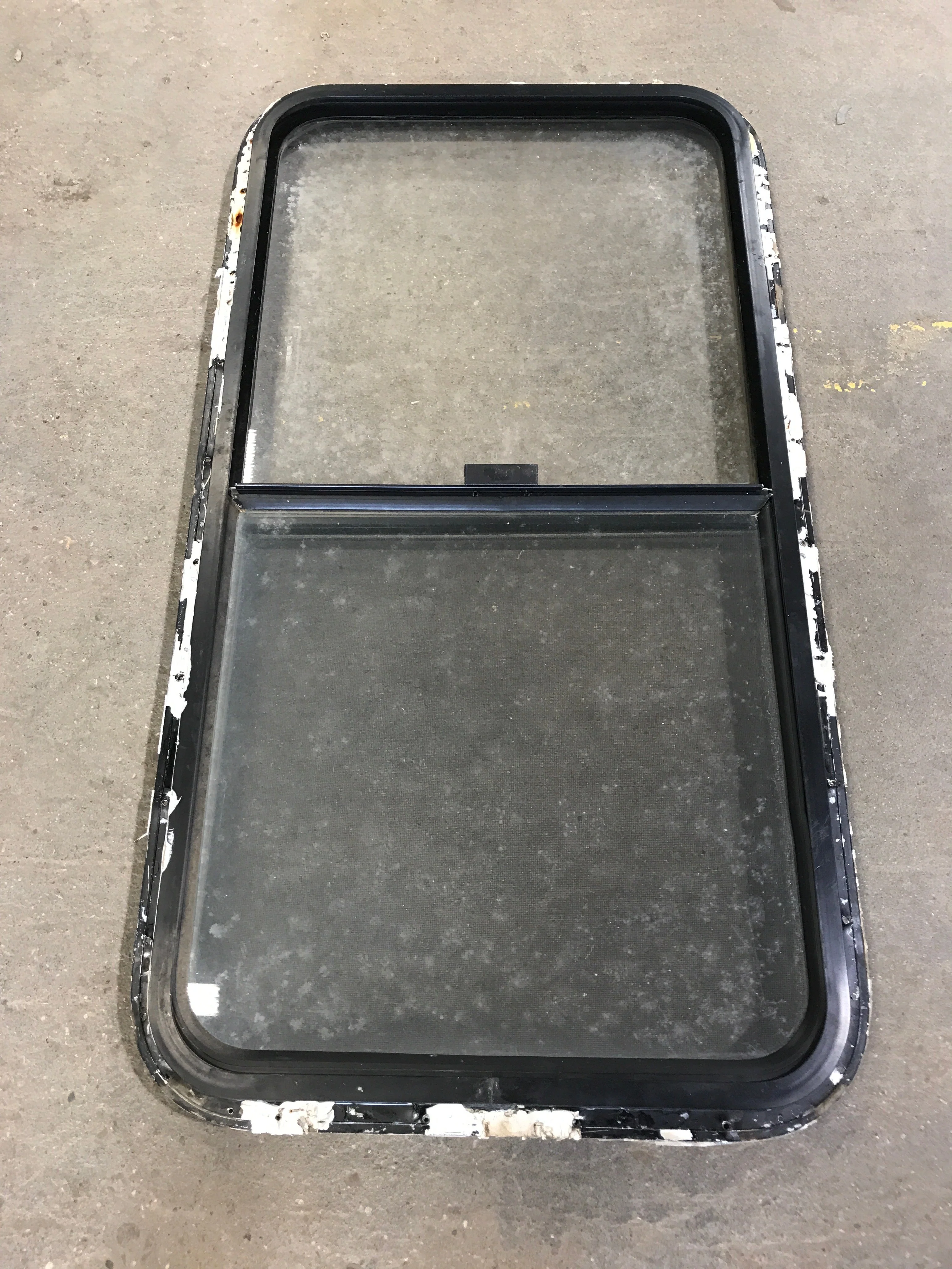 Used Black Radius Opening Window : 42 1/2" W x 22 1/2" H x 2" D - Image 3