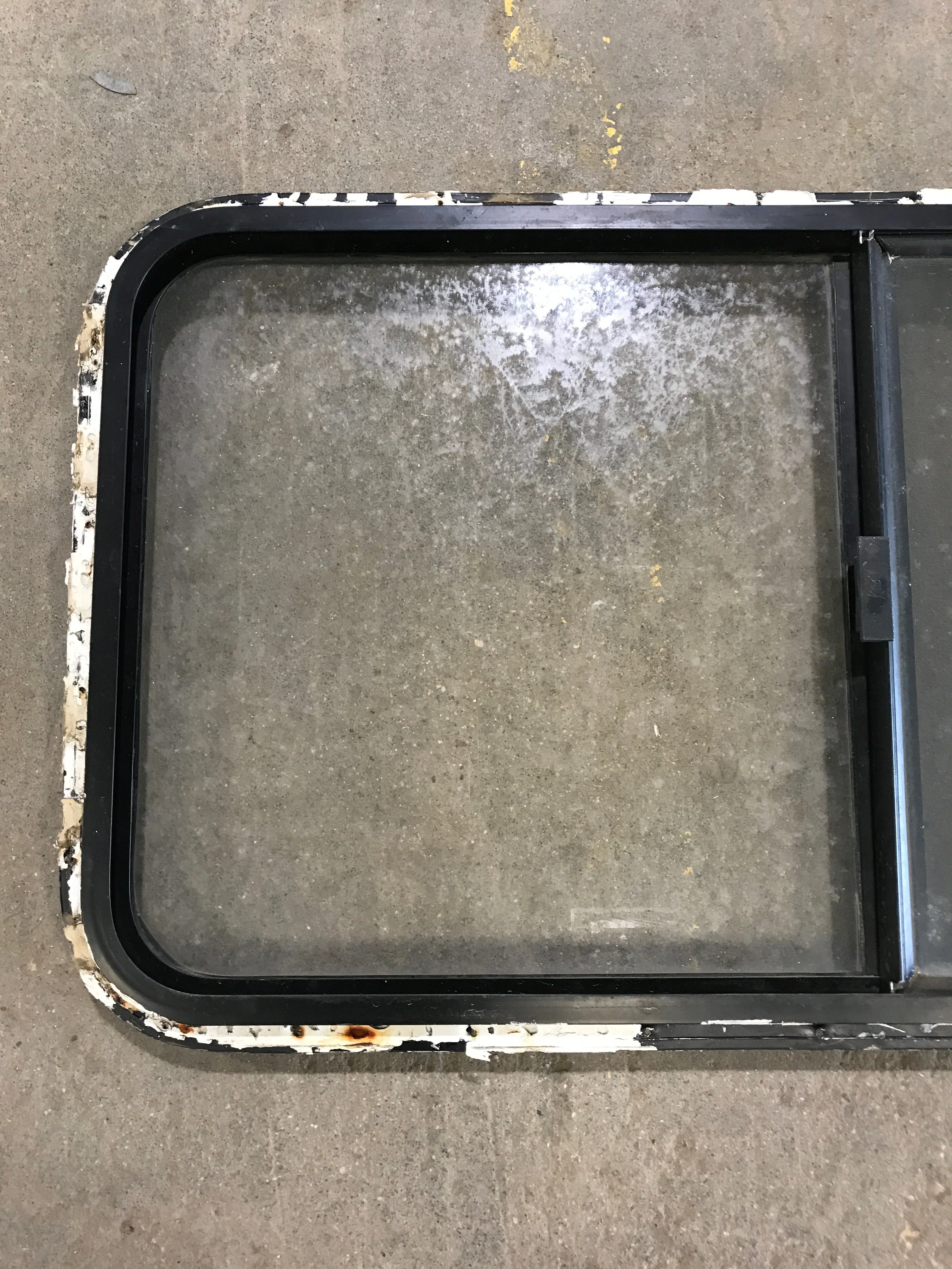 Used Black Radius Opening Window : 42 1/2" W x 22 1/2" H x 2" D - Image 4