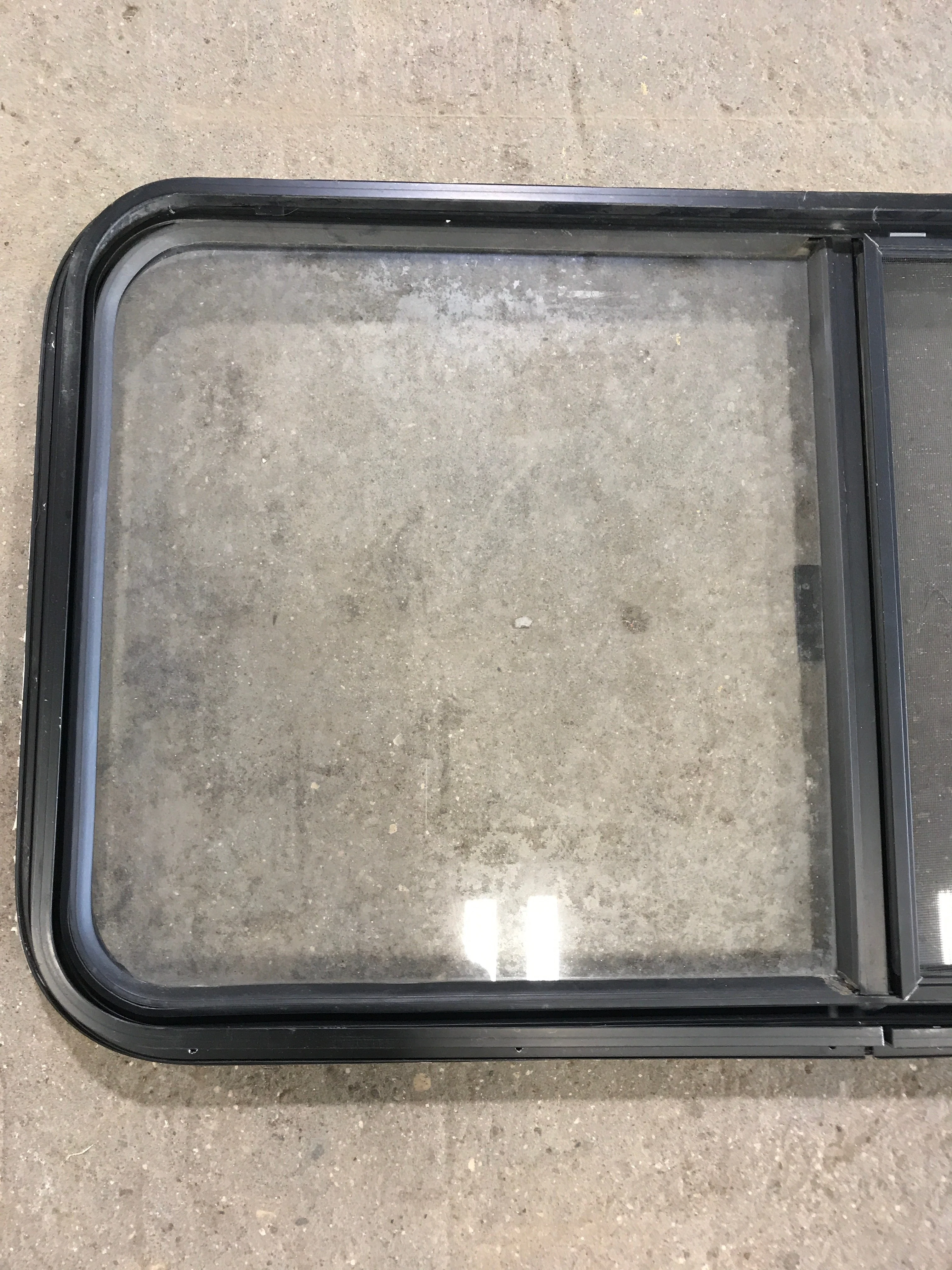 Used Black Radius Opening Window : 42 1/2" W x 22 1/2" H x 2" D - Image 7