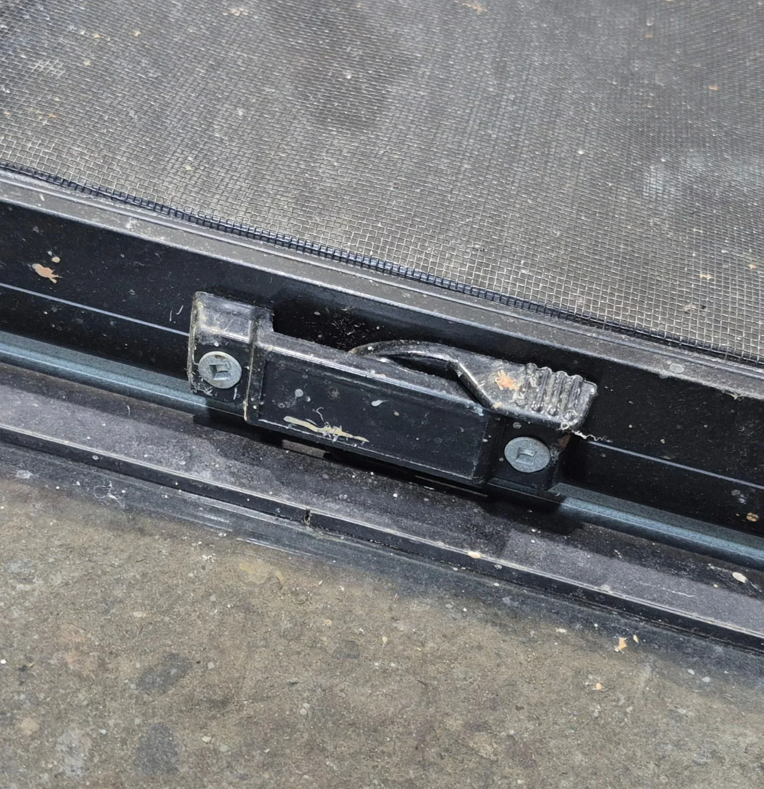 Used Black Radius Opening Window : 42 1/4" W x 11 3/4" H x 1 7/8" - Image 8