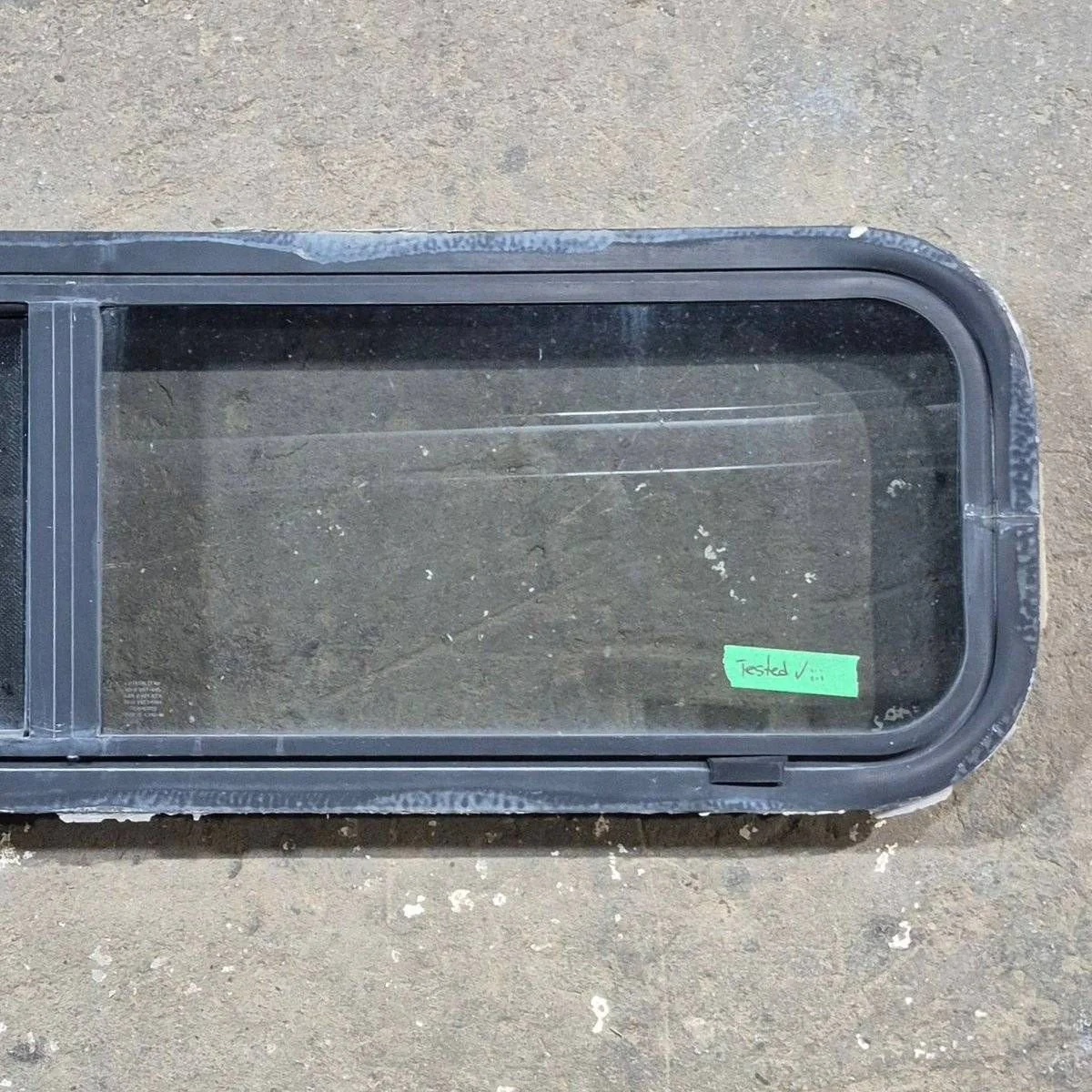Used Black Radius Opening Window - 42 X 11 3/4 X 2 - Image 4