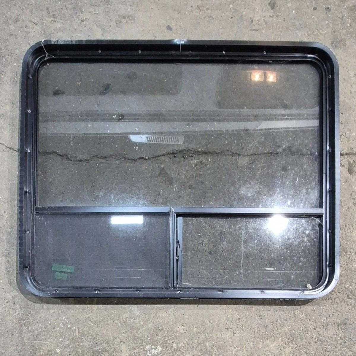 Used Black Radius Opening Window - 44.25 X 35.5 X 1.875 - Image 6