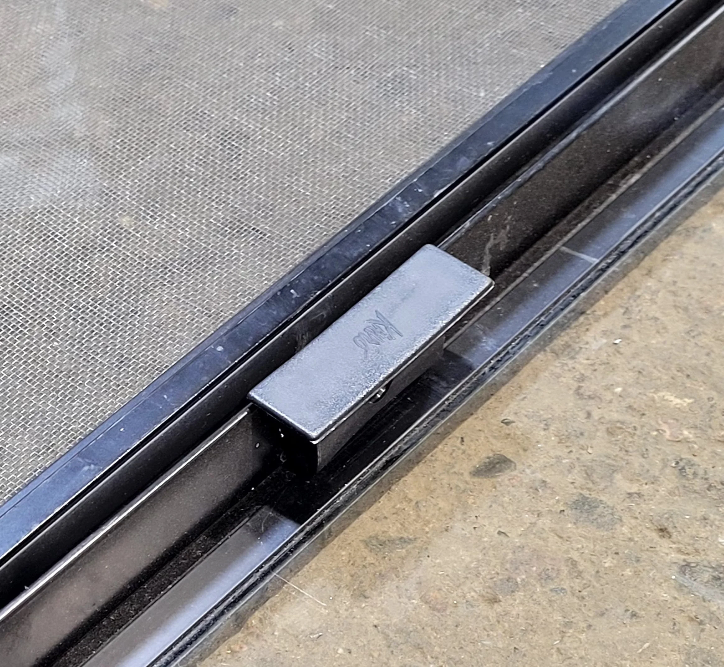 Used Black Radius Opening Window : 45 1/4" W x 34 1/2" H x 1 7/8" D - Image 8