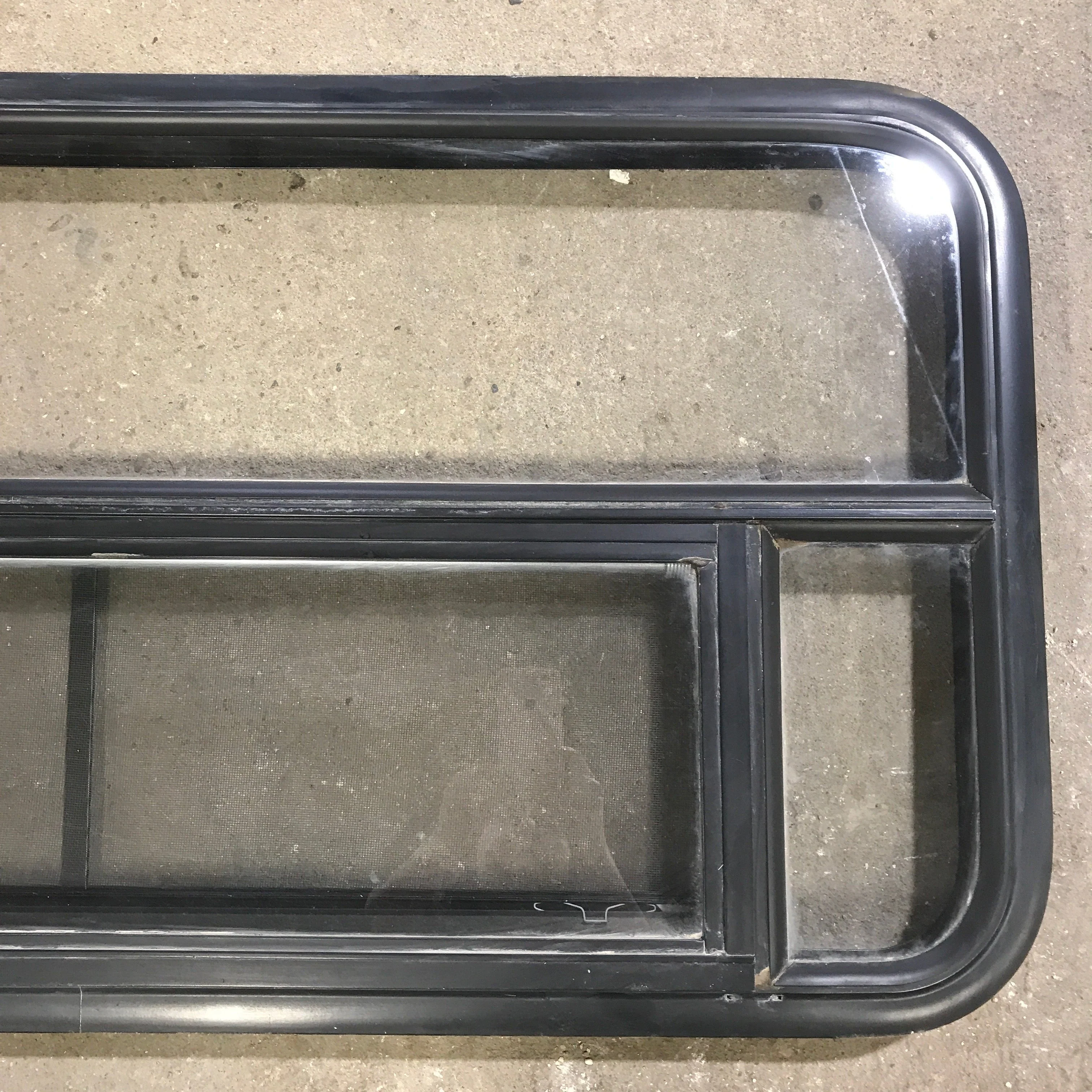 Used Black Radius Opening Window : 45.5" x 21.25" x 1.875" - Image 3