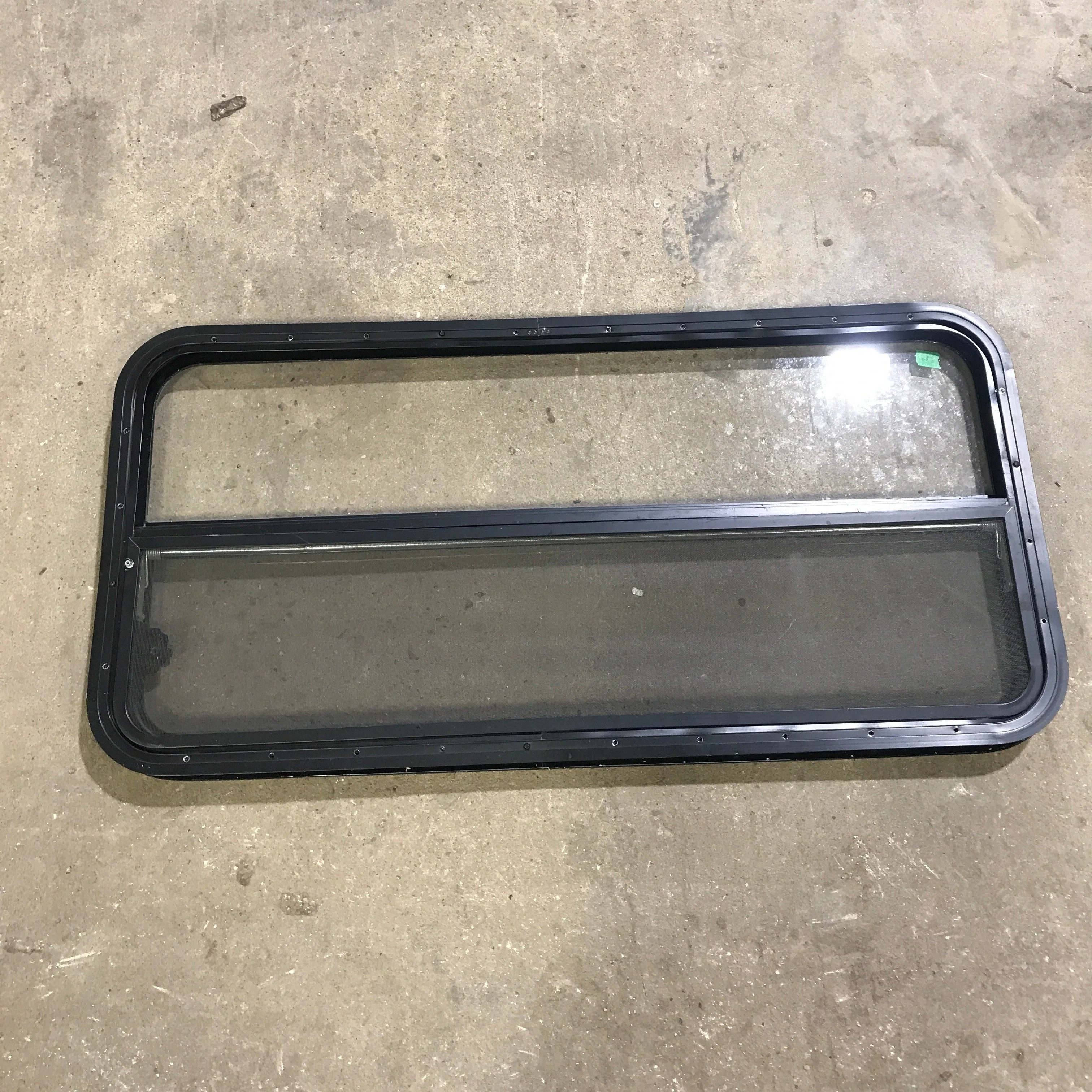 Used Black Radius Opening Window : 45.5" x 21.25" x 1.875" - Image 4
