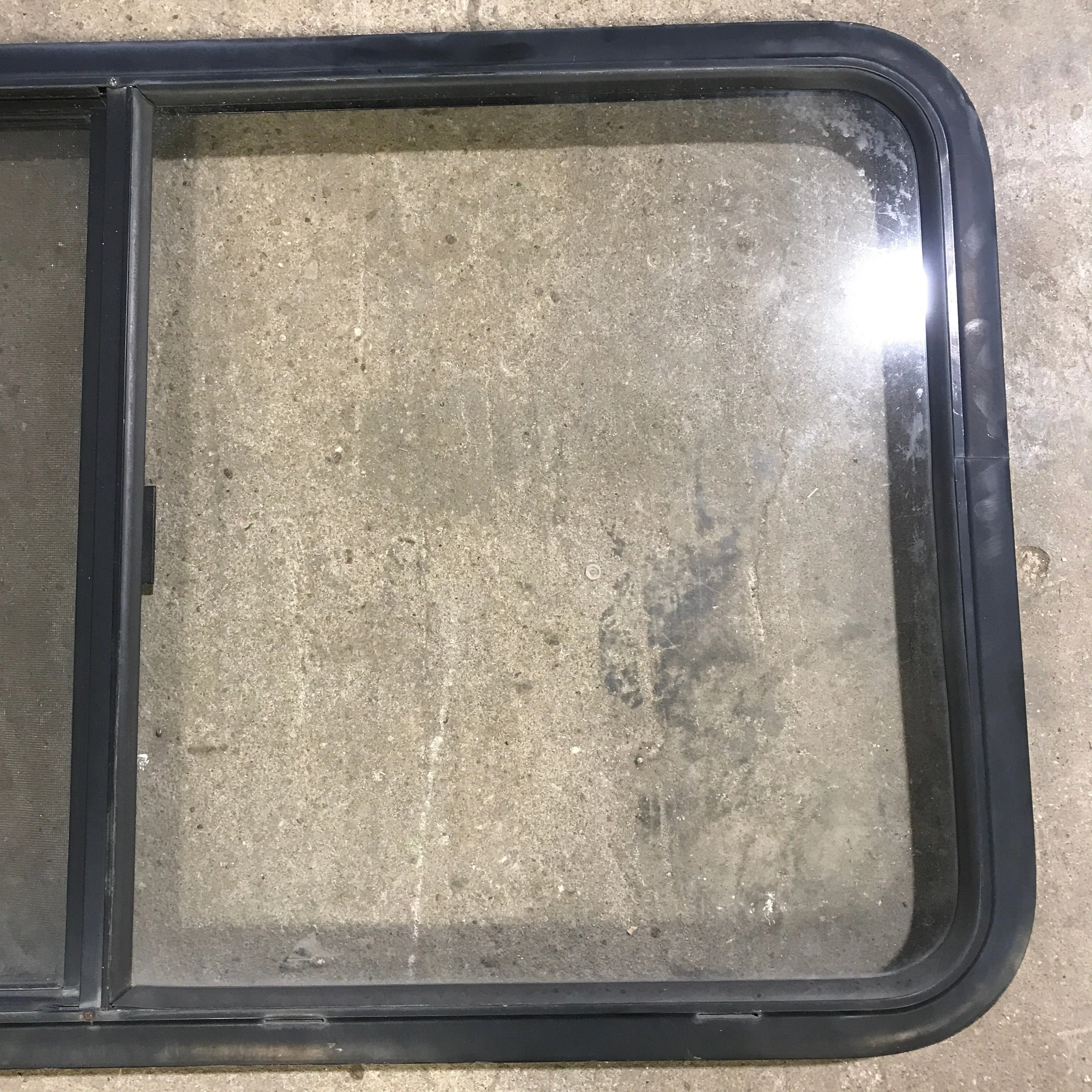 Used Black Radius Opening Window : 45.5" x 25.5" x 1.875" - Image 3