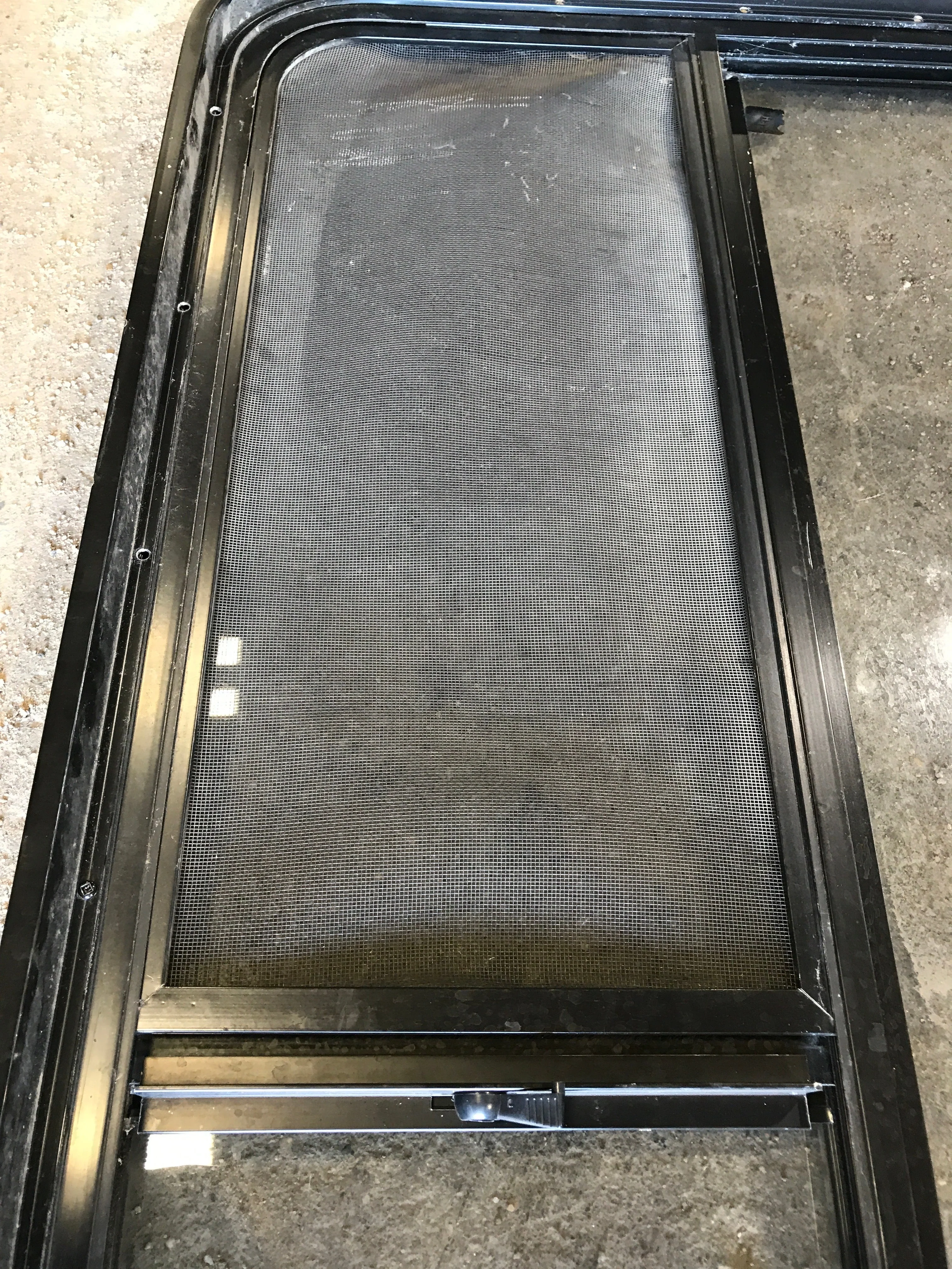 Used Black Radius Opening Window : 47 1/2" W x 30" H x 2" D - Image 7