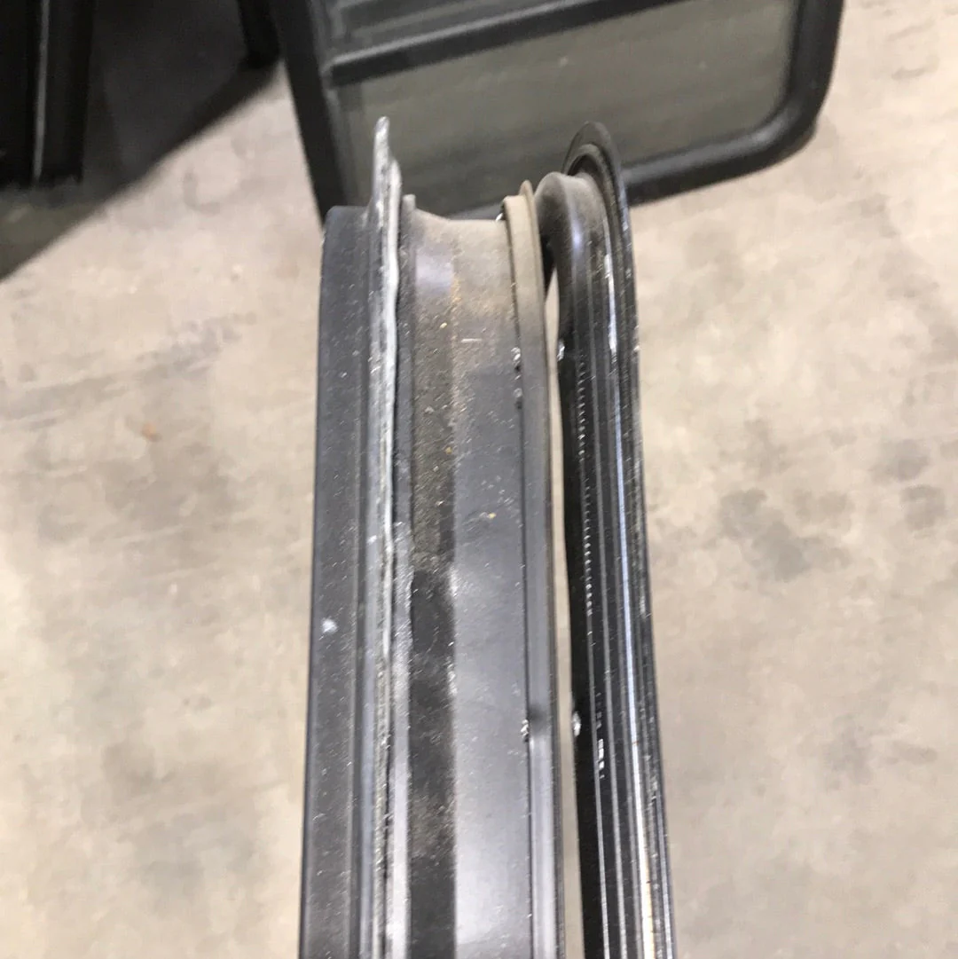 USED Black Radius Opening Window : 47 1/4" W x 23" H x 2" D - Image 3