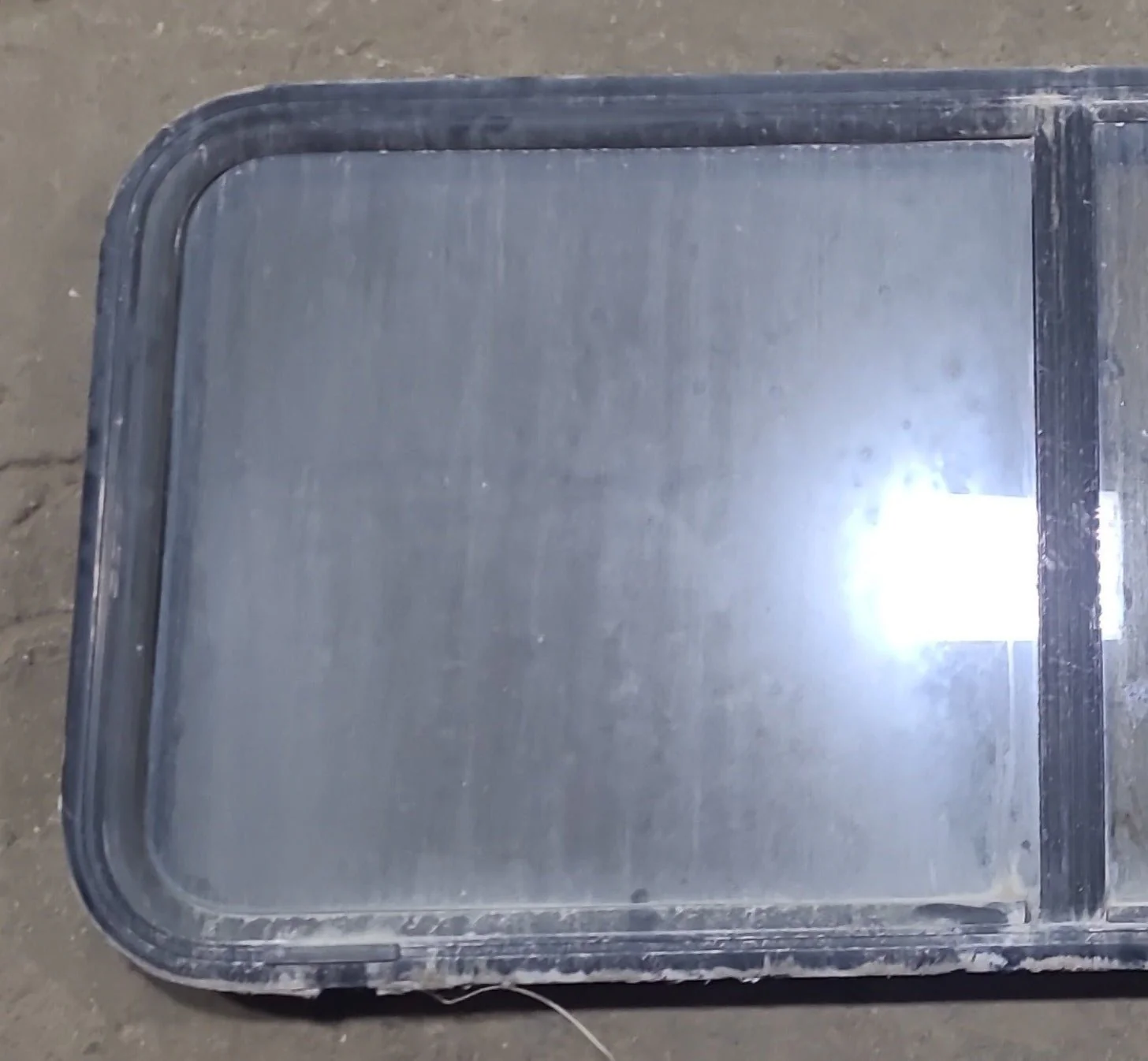 Used Black Radius Opening Window : 47 3/8" W x 21 3/4" H x 1 7/8" D - Image 2