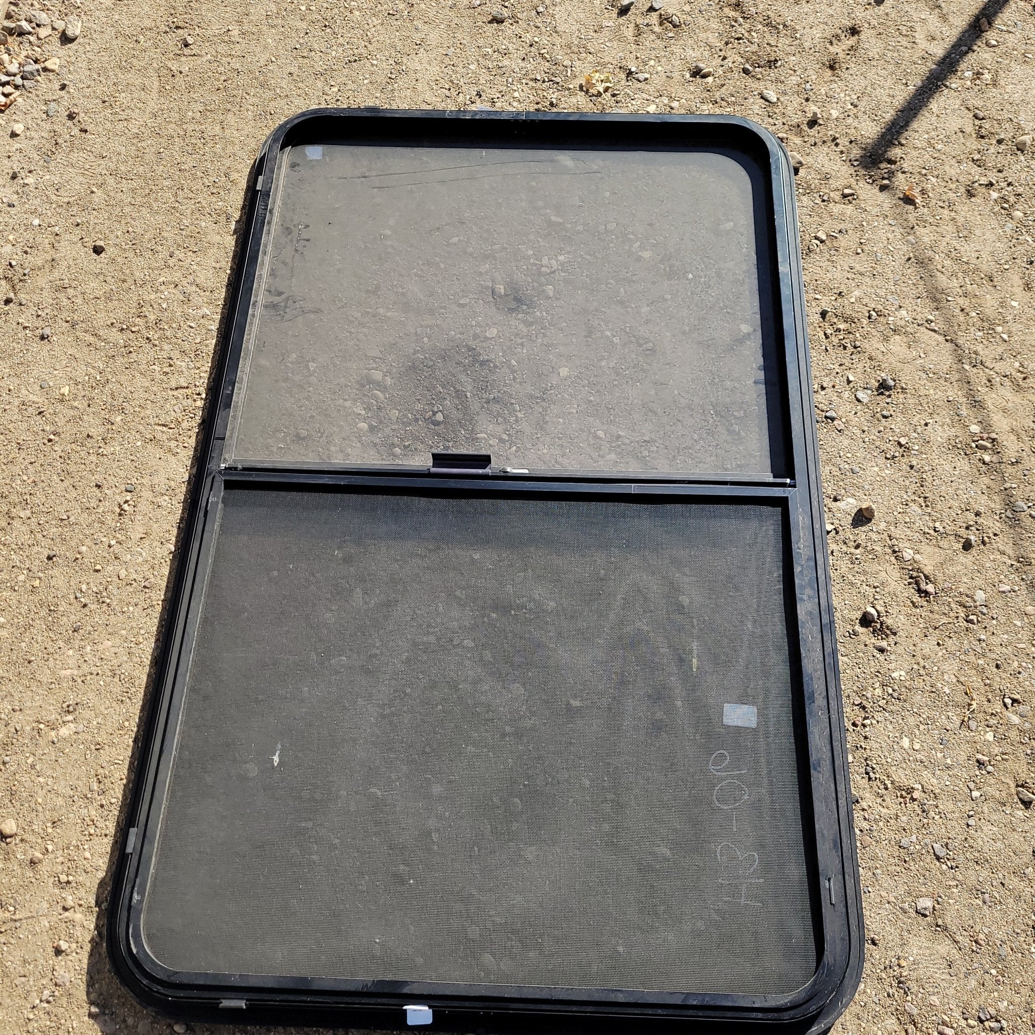 Used Black Radius Opening Window : 48 1/4 X 30 X 1" D - Image 2