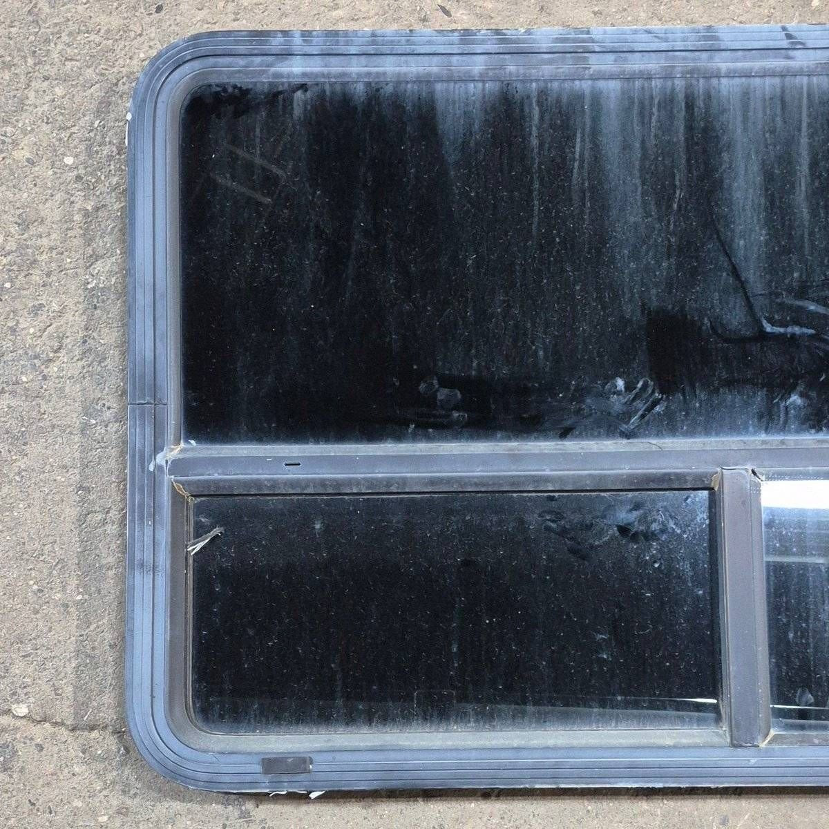 Used Black Radius Opening Window - 48" X 29 1/2" X 1 7/8" - Image 2