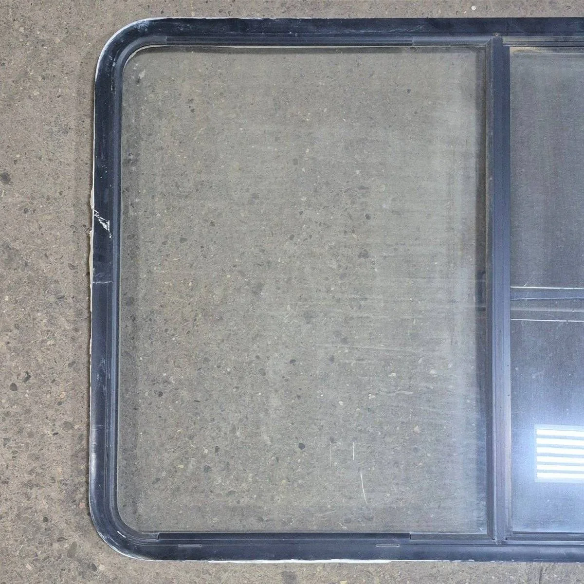 Used Black Radius Opening Window - 53 1/2" X 35 1/2" X 1 1/4" - Image 2