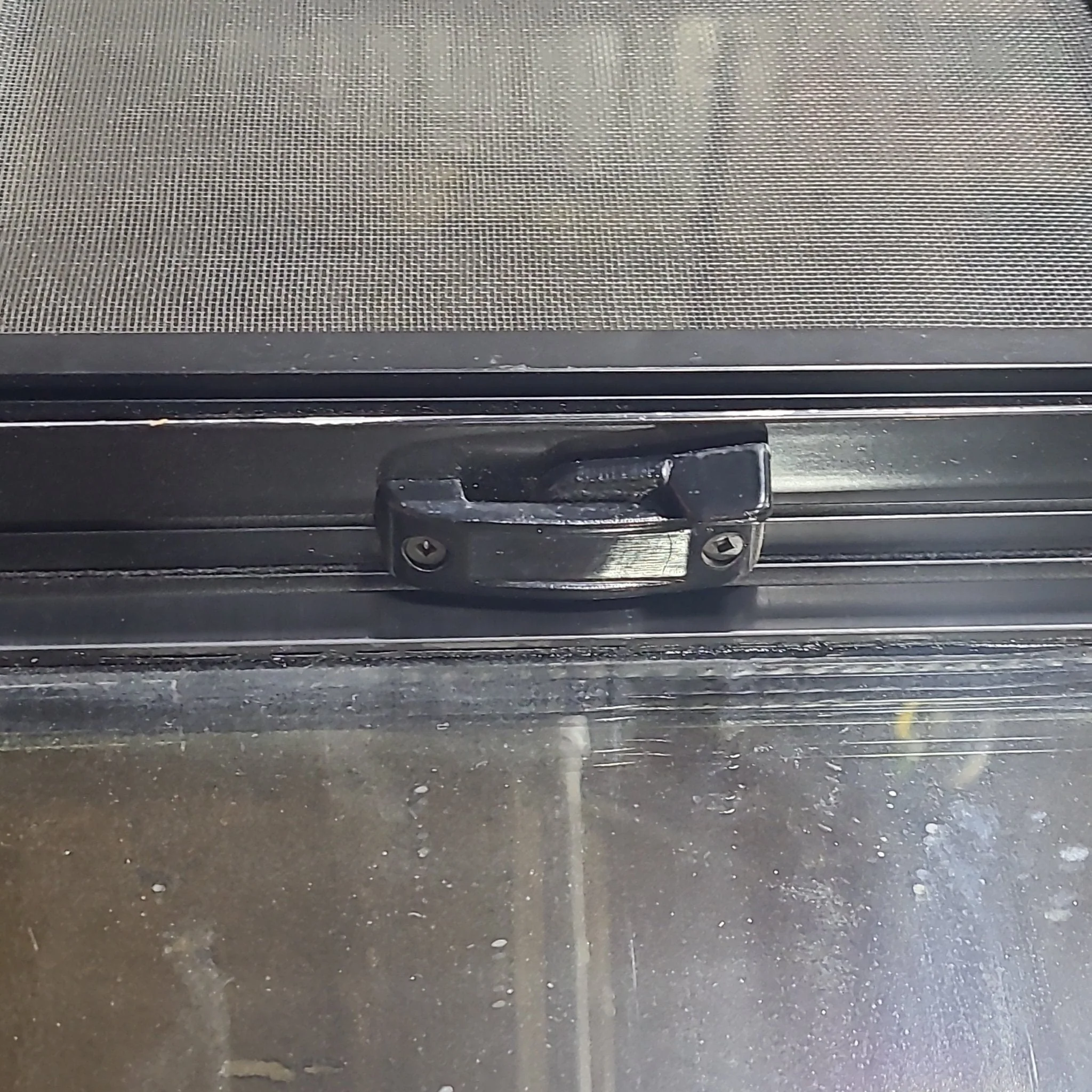 Used Black Radius Opening Window : 54 1/4" W x 35 1/2" H x 1 7/8" D - Image 8