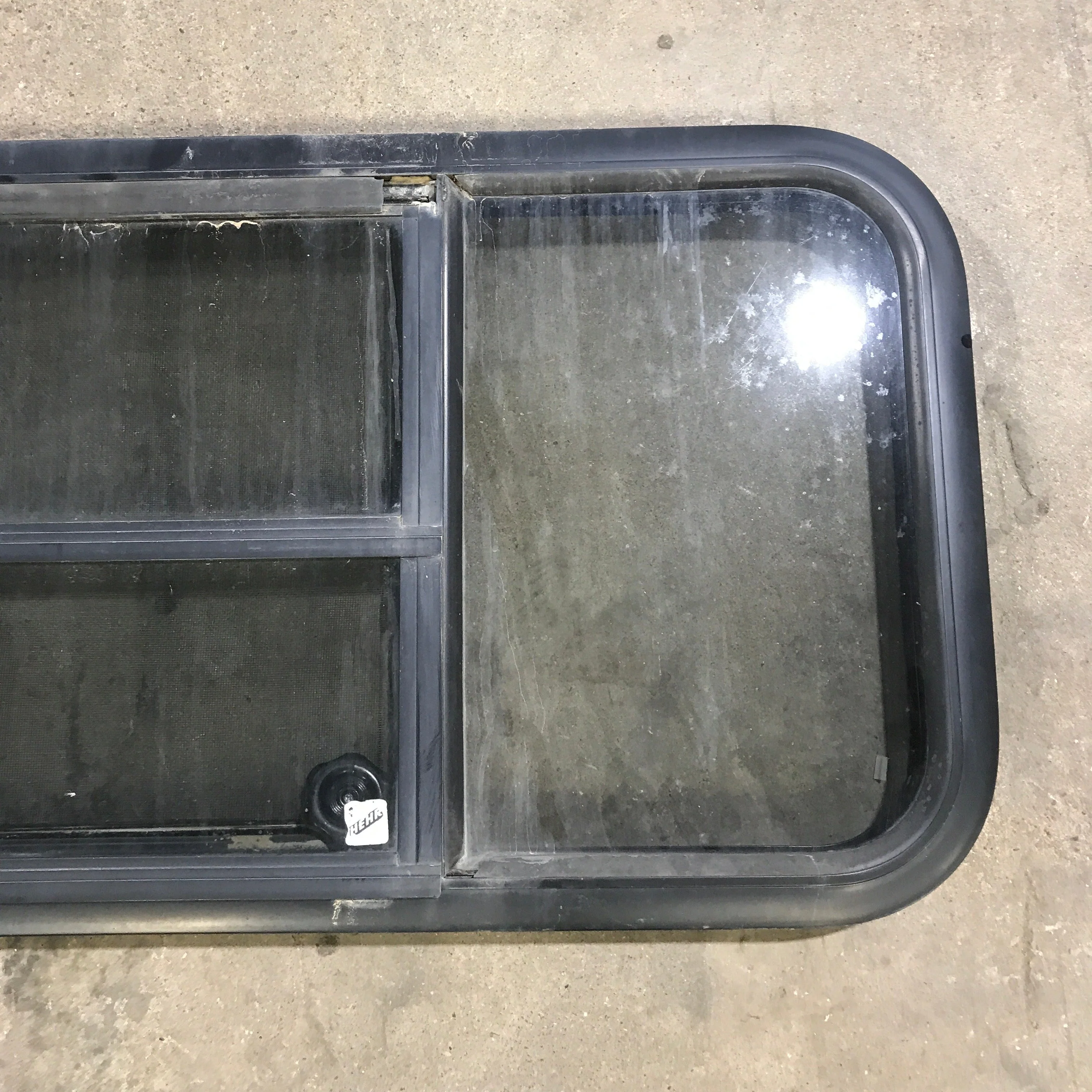 Used Black Radius Opening Window : 59.75" x 17.75" x 2" - Image 4