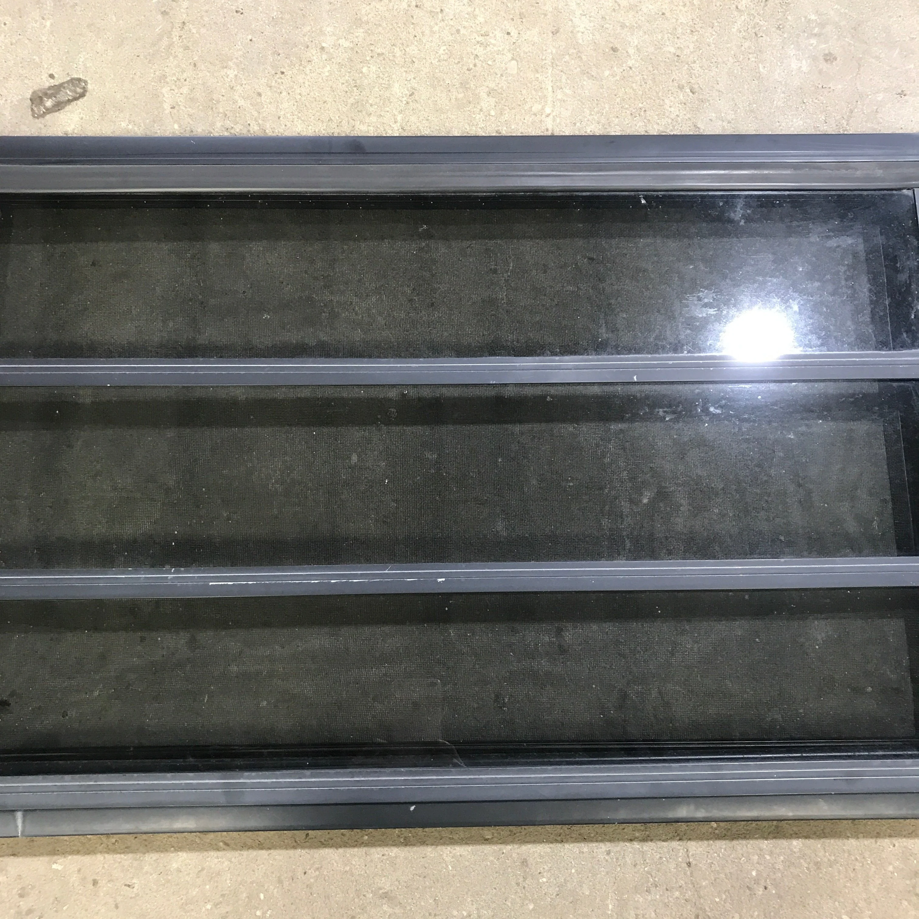 Used Black Radius Opening Window : 59.75" x 21.75" x 2" - Image 3