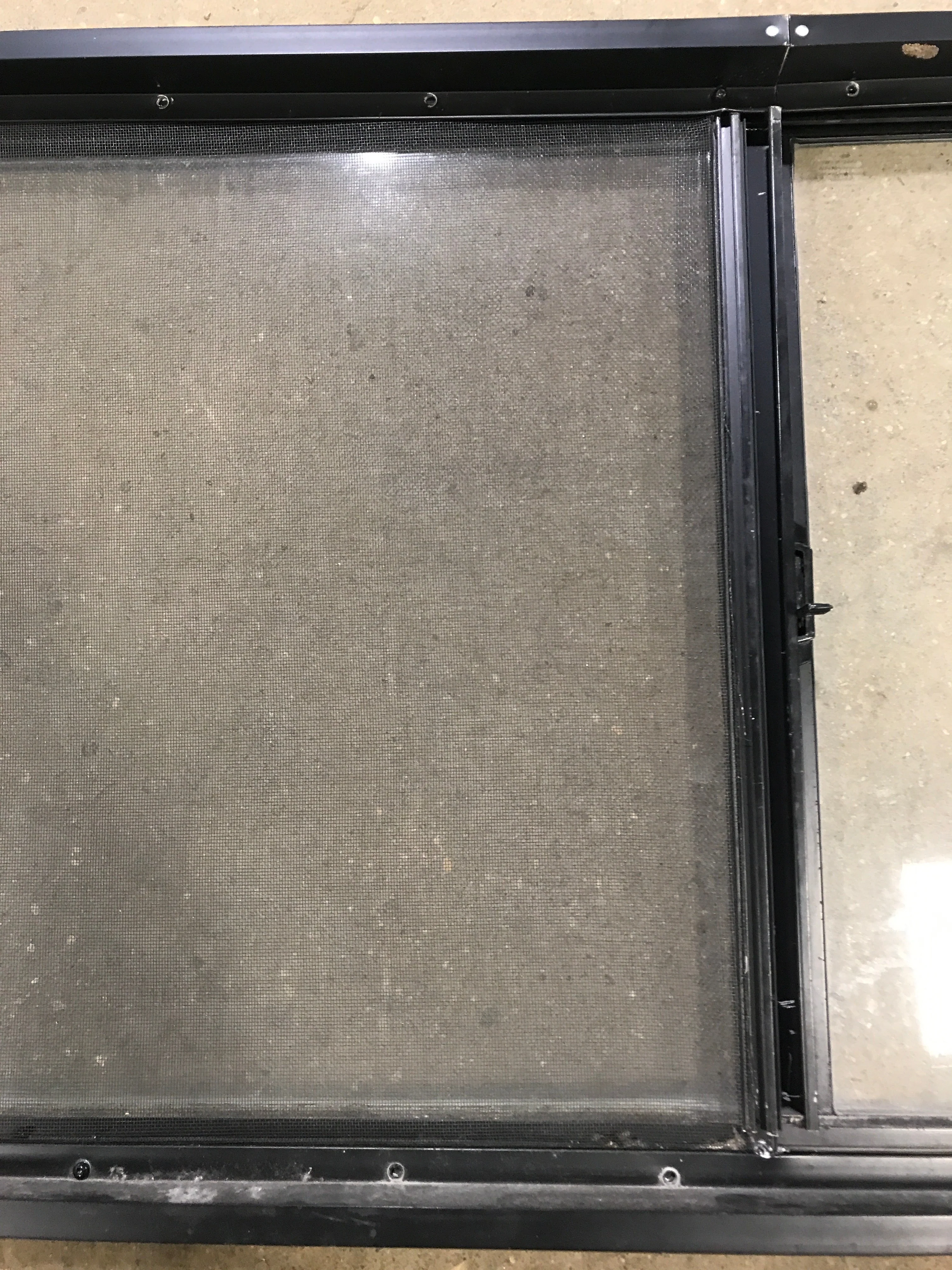 Used Black Radius Opening Window : 60" W x 21 1/2" H x 1 7/8" D - Image 10