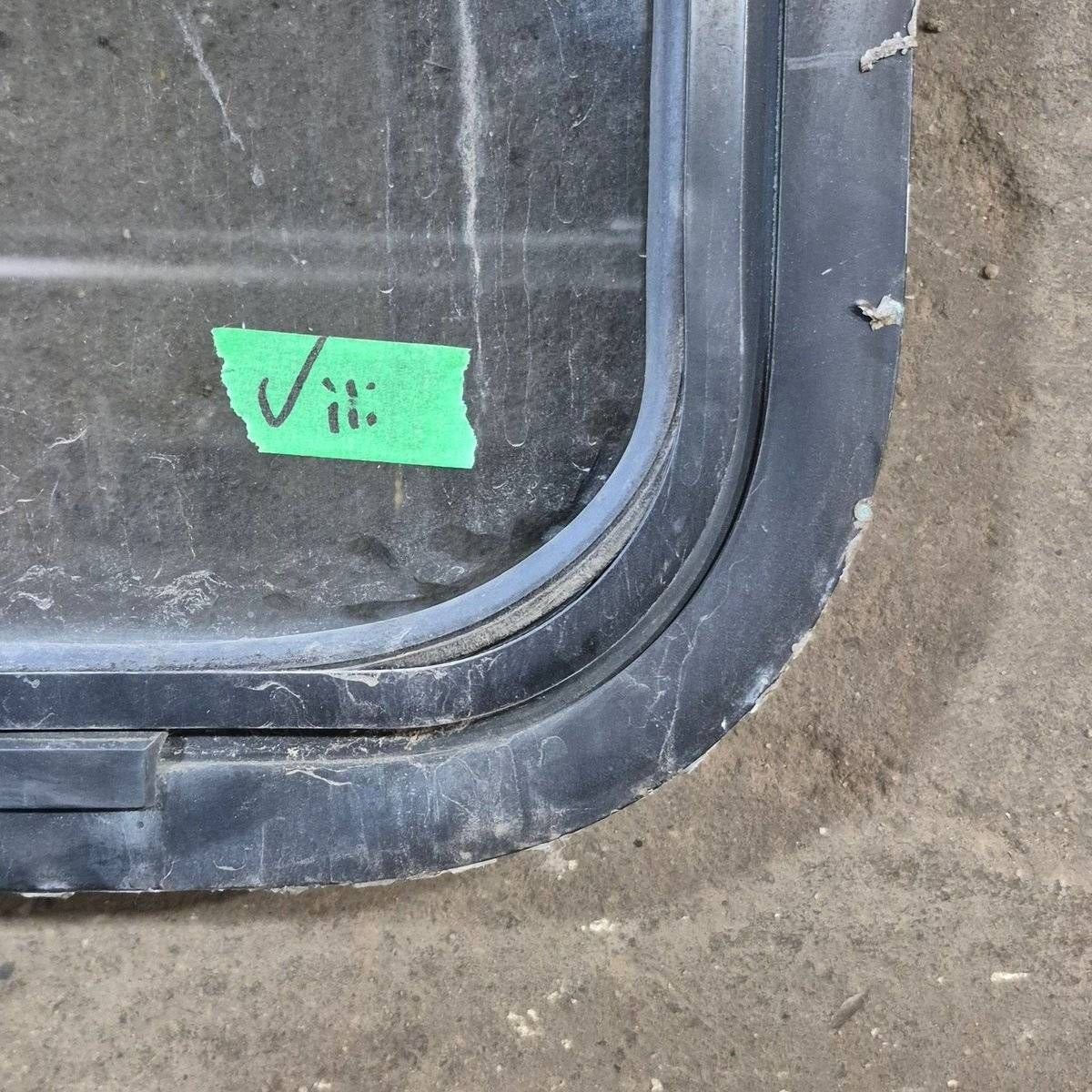 Used Black Radius Opening Window - 60 X 23 1/2 X 2 - Image 4